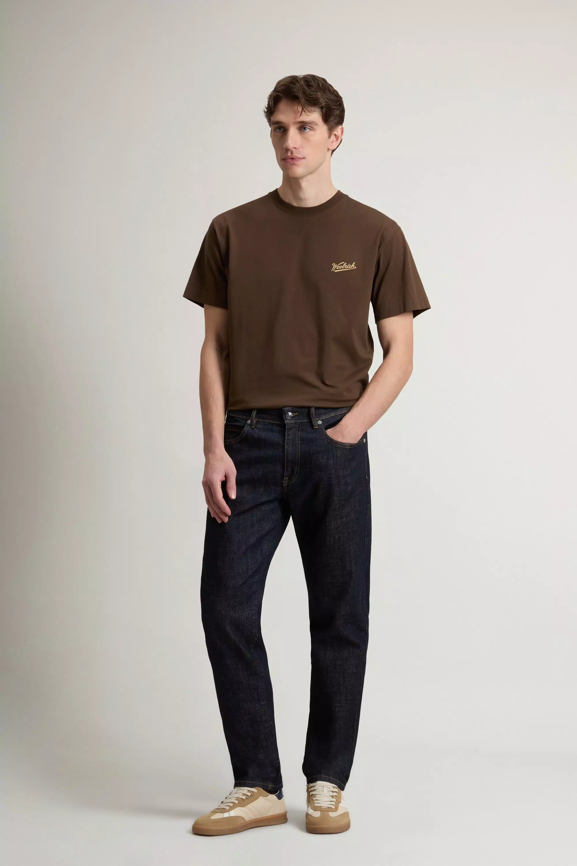 Jeans in Denim Elasticizzato - Indaco Medio