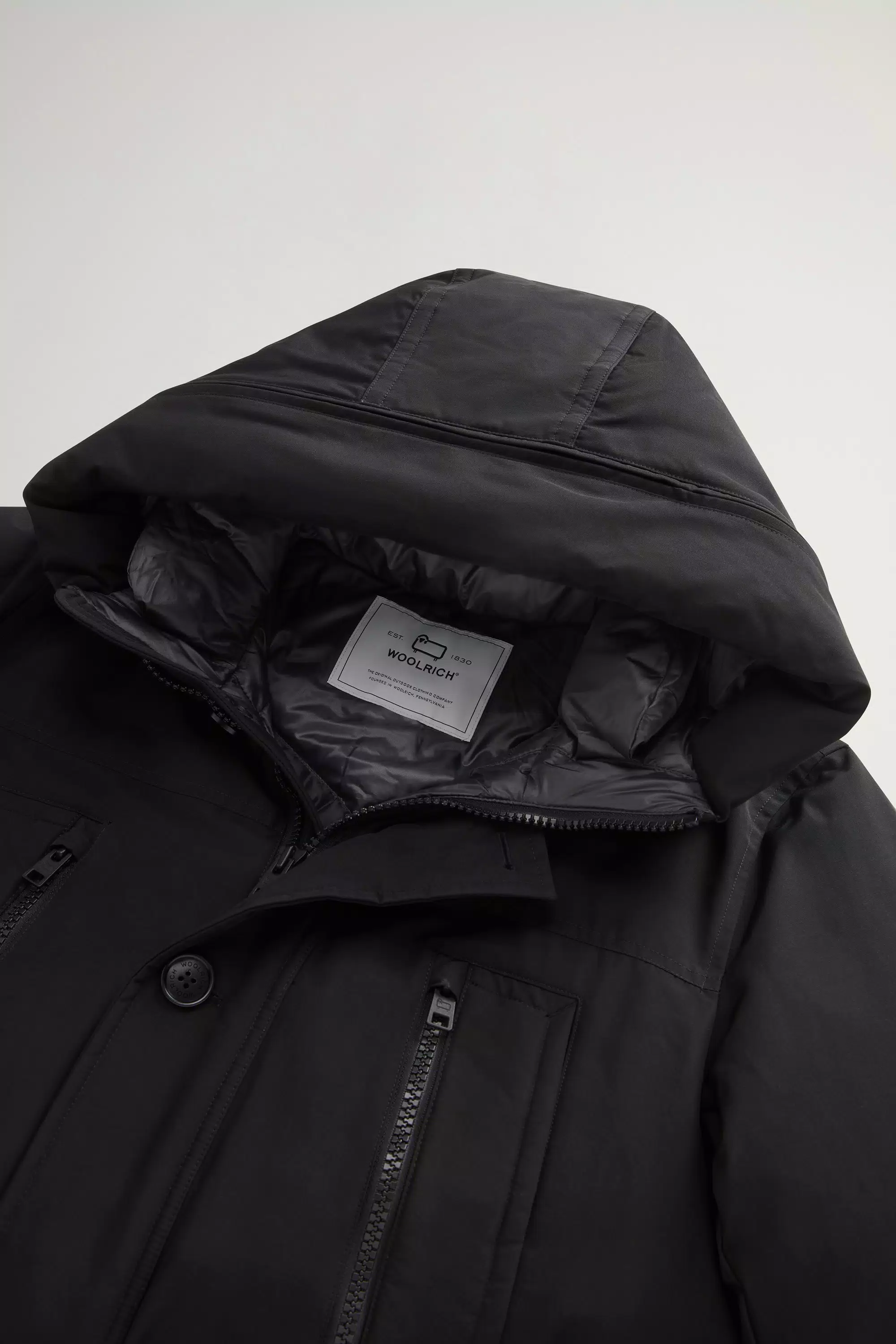 Parka Artica Evolution in Tessuto Ramar - Nero