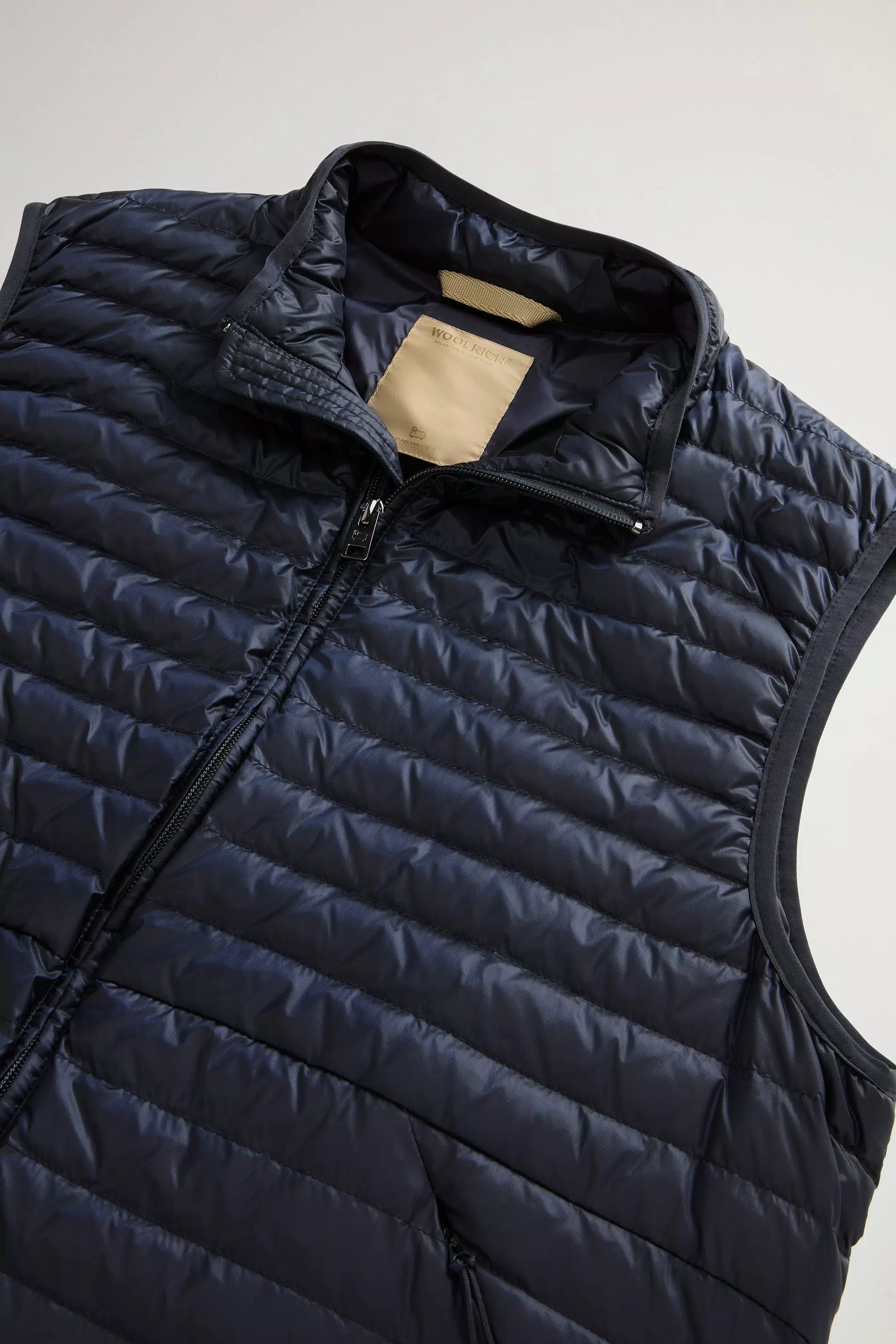 Gilet imbottito Allen in nylon ripstop - Melton Blu