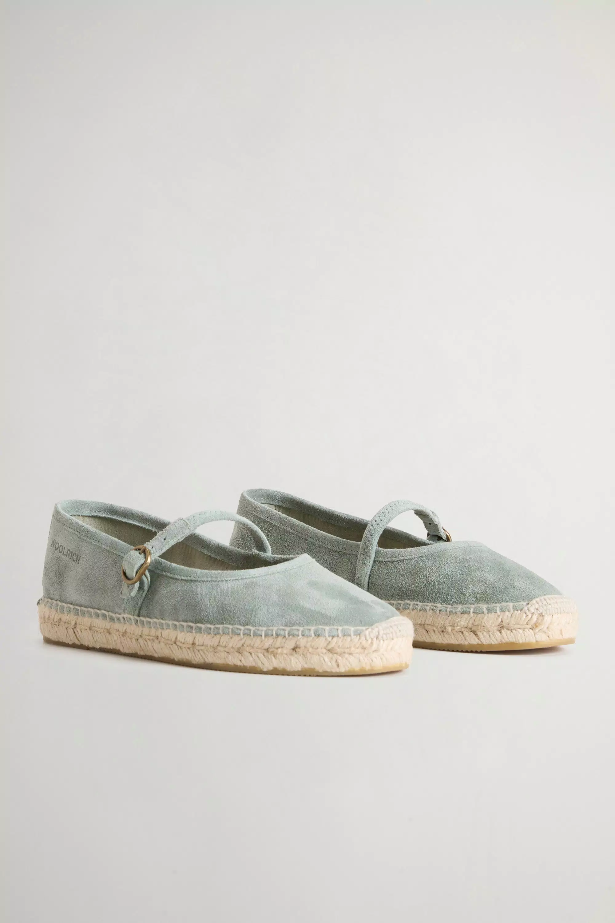 Espadrillas in Suede - Acquamarina