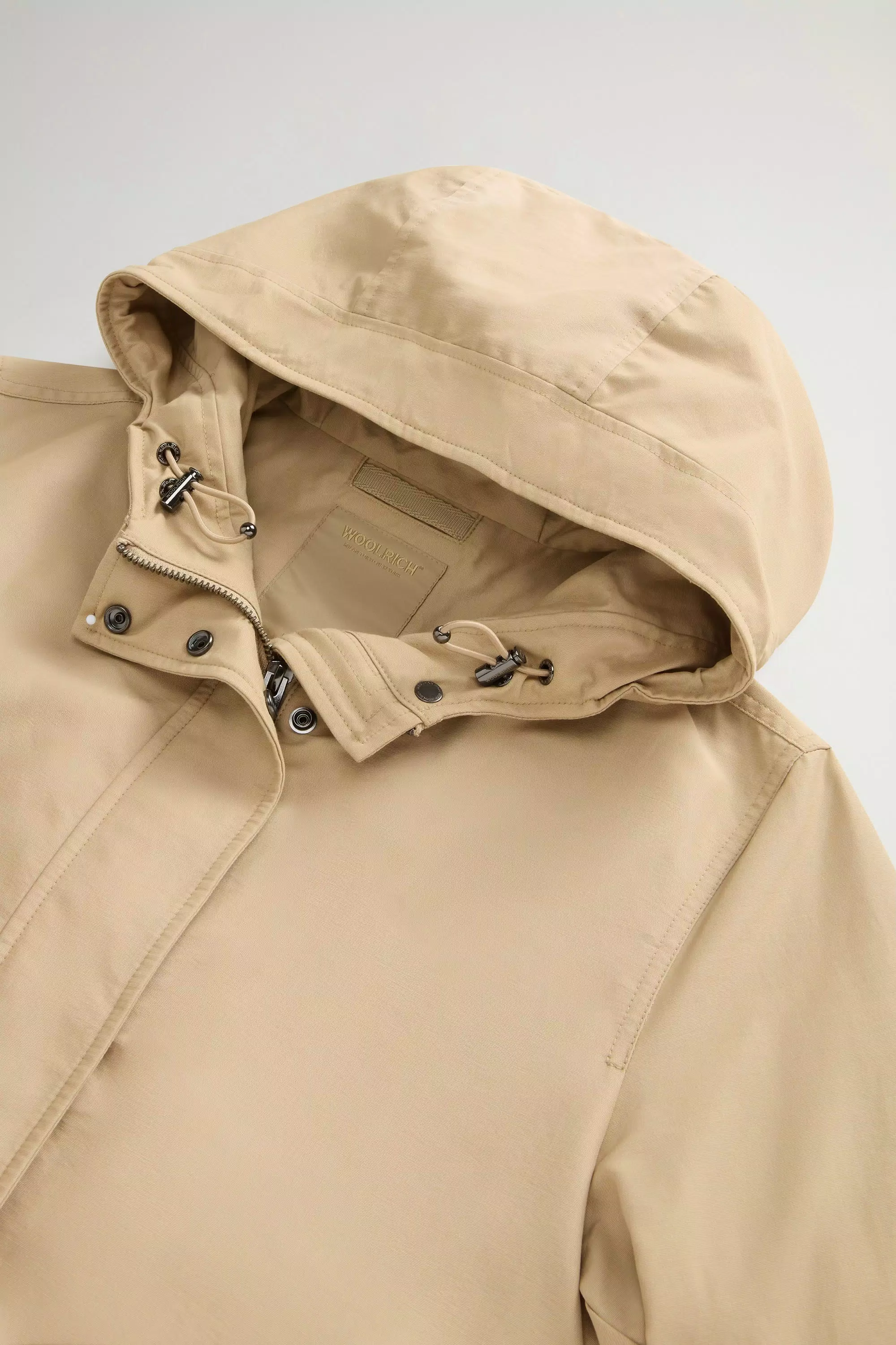 Parka in Light Ramar - White Pepper