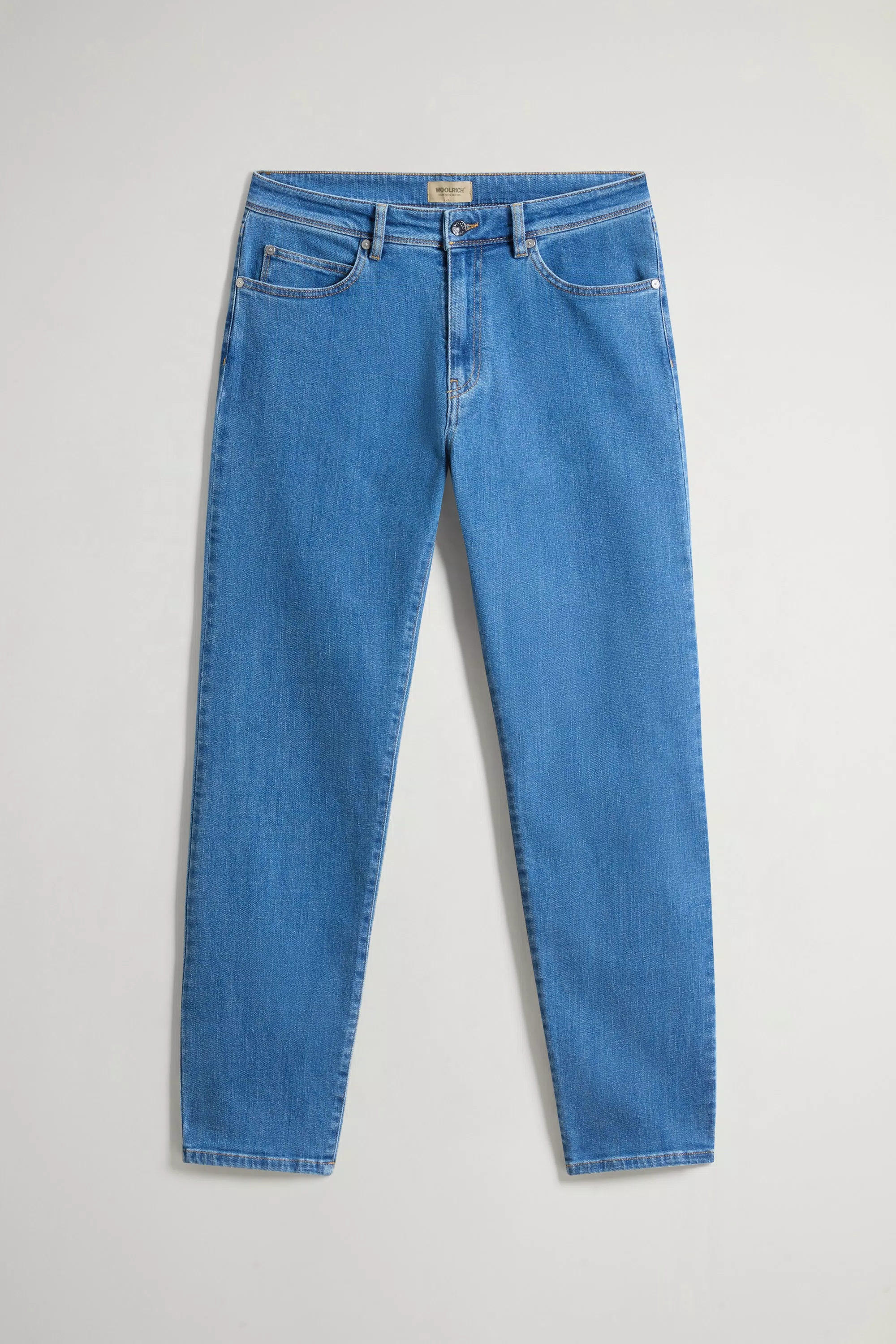 Jeans in Denim Elasticizzato - Indaco Chiaro