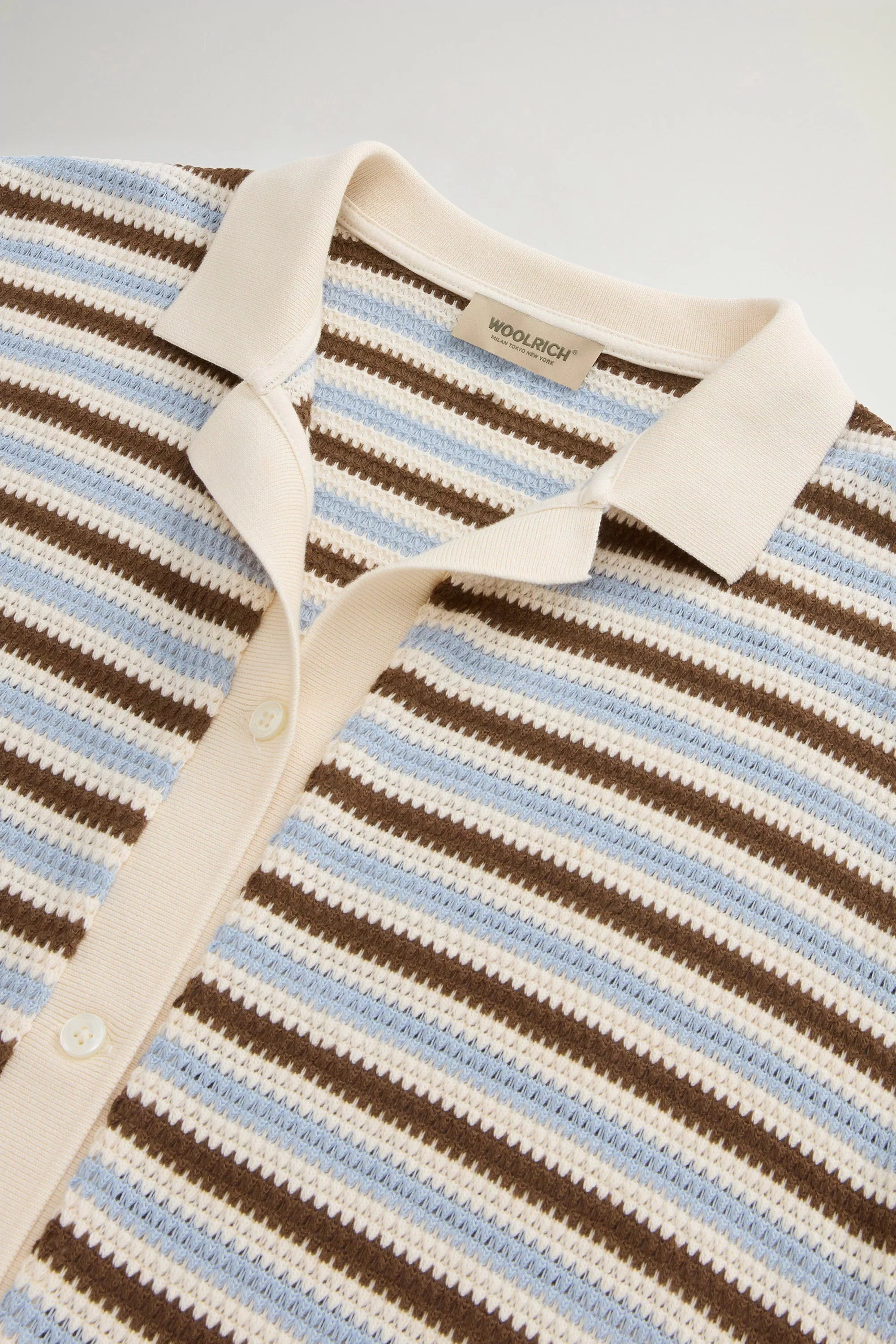 Camicia in Cotone con Fantasia a Strisce - Fantasia Acorn
