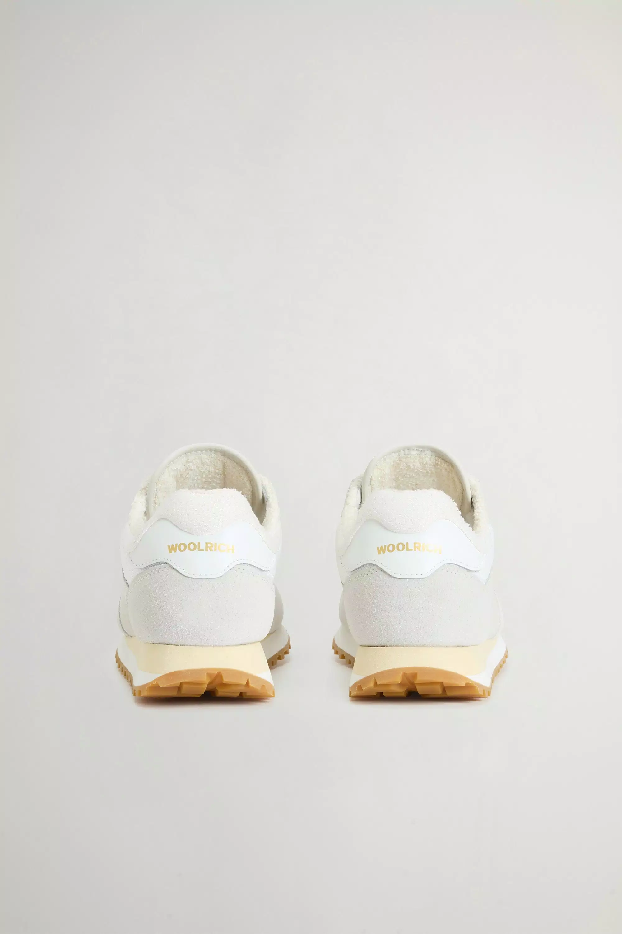 Scarpe da Ginnastica Gravel in Nylon e Pelle - Bianco Bianco