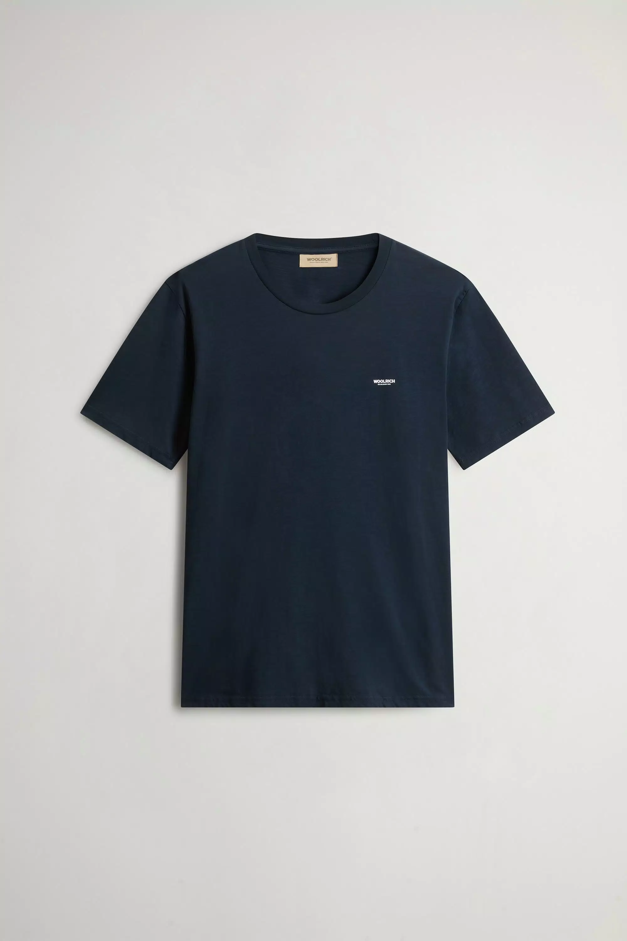 T-shirt in Cotone Puro con Effetto Slub - Melton Blu