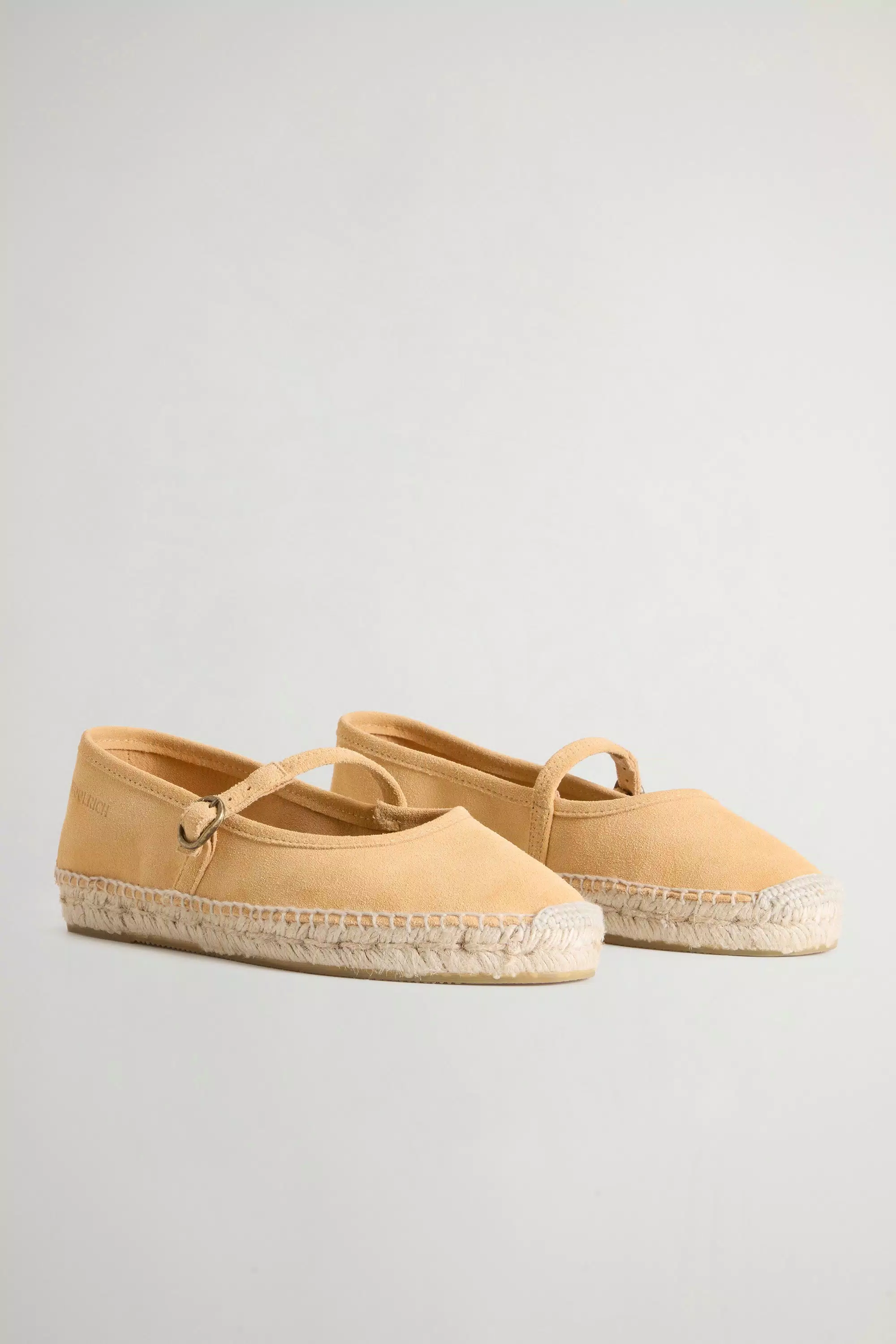 Espadrillas in Suede Candela - Ocra