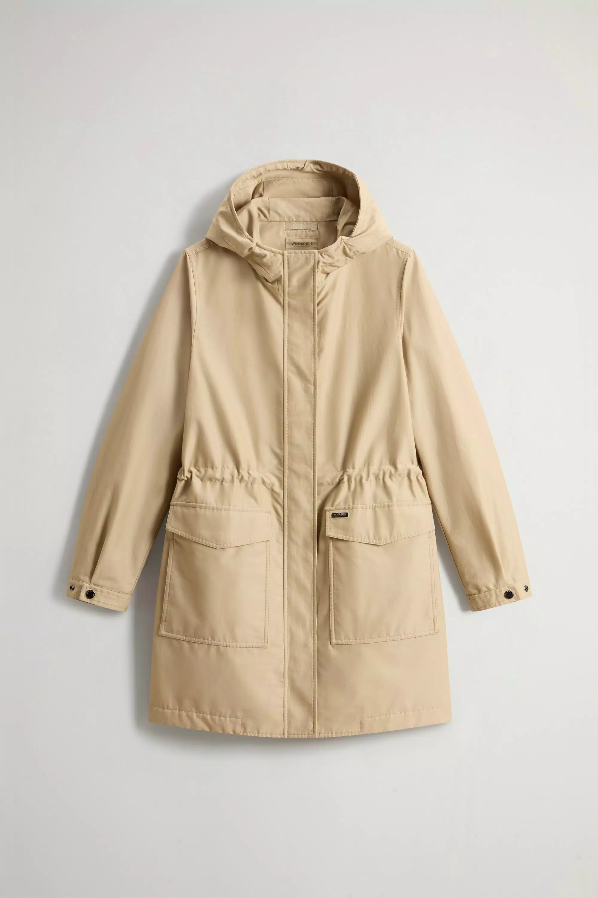 Parka in Light Ramar - White Pepper