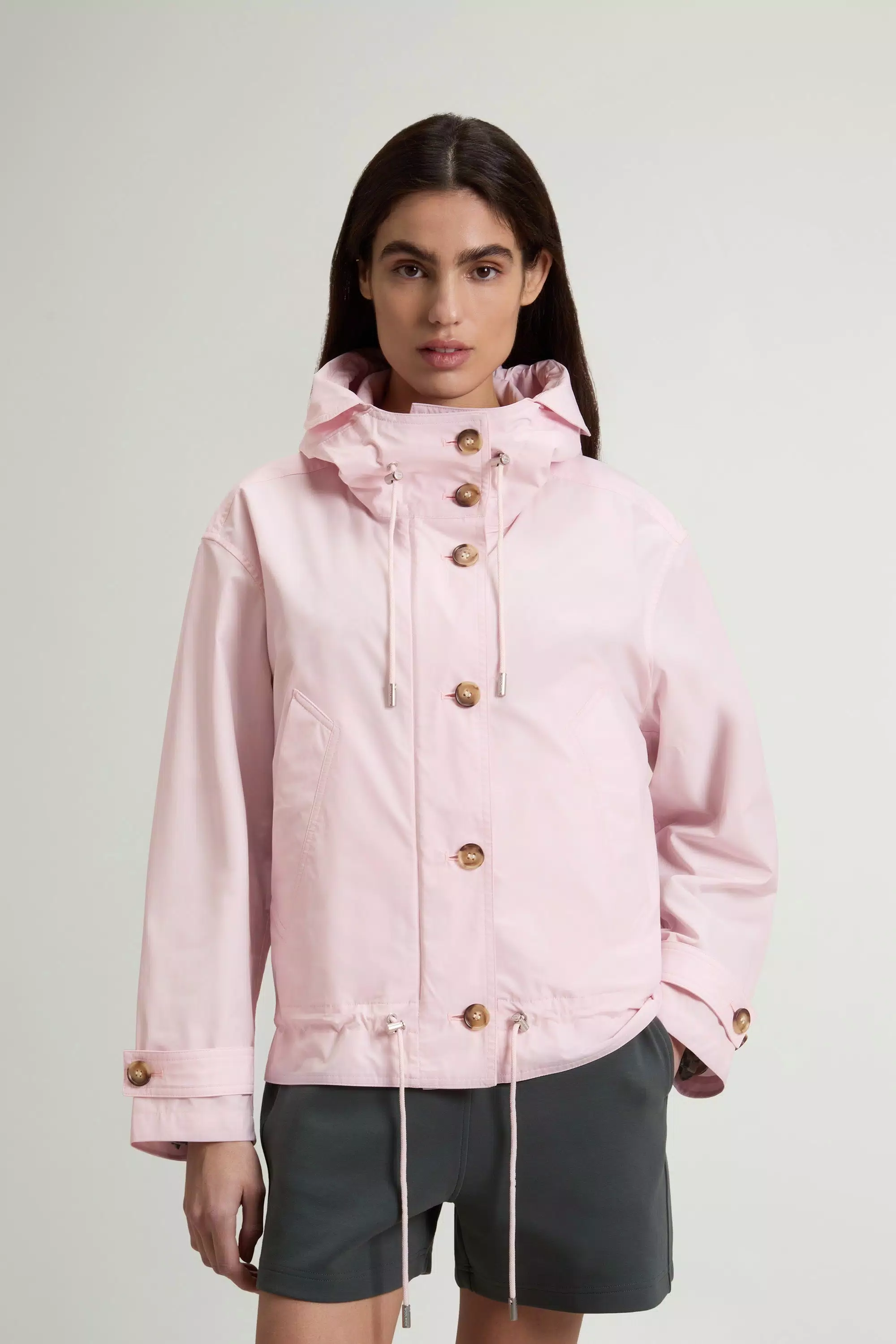 Parka Corta Urban Touch - Lilla Chiaro