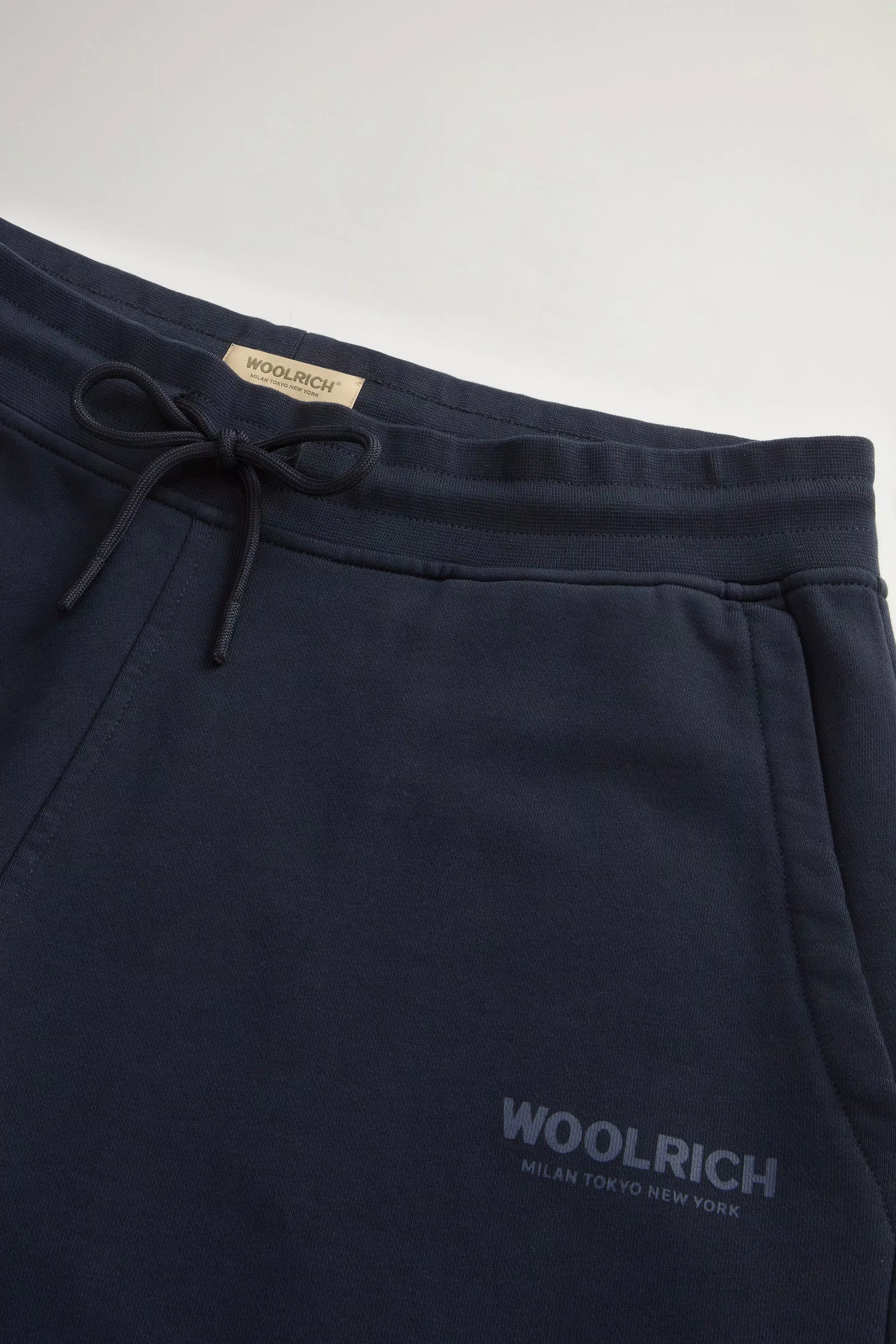 Pantaloni Sportivi in Cotone Puro - Blu Melton