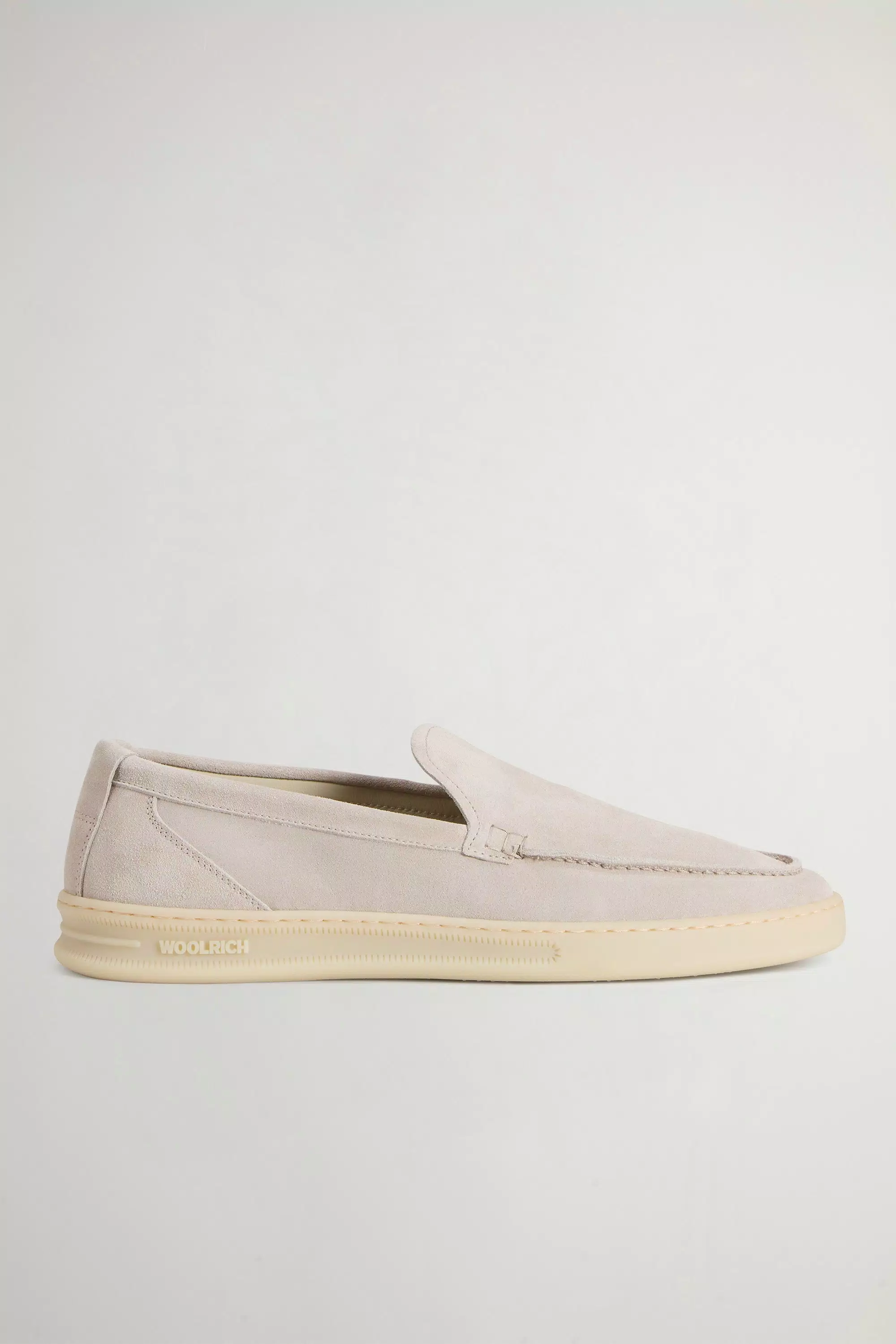 Loafers in Suede - Taupe