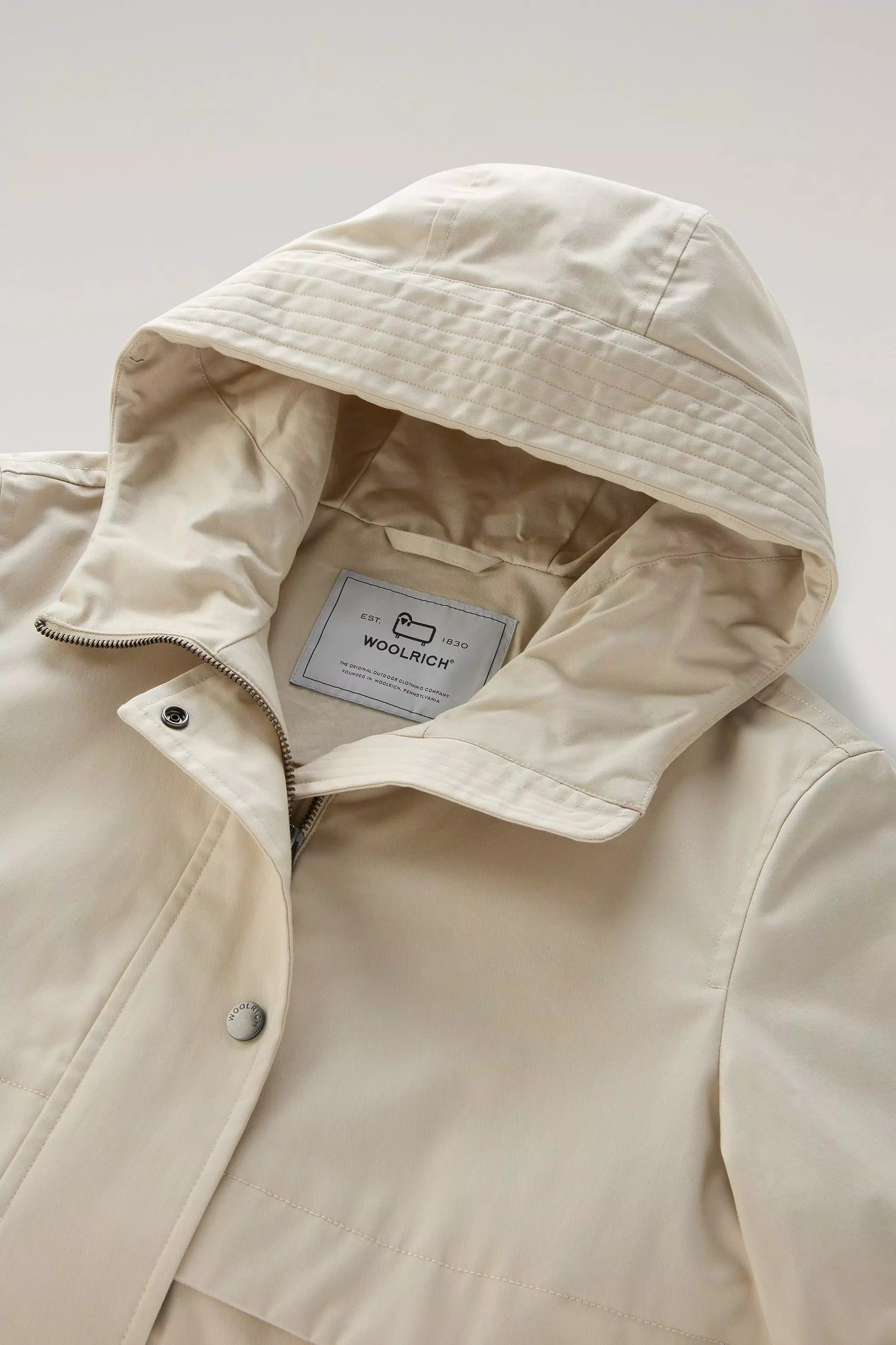 Parka Leggera Havice in Cotone Migliore - Light Oak