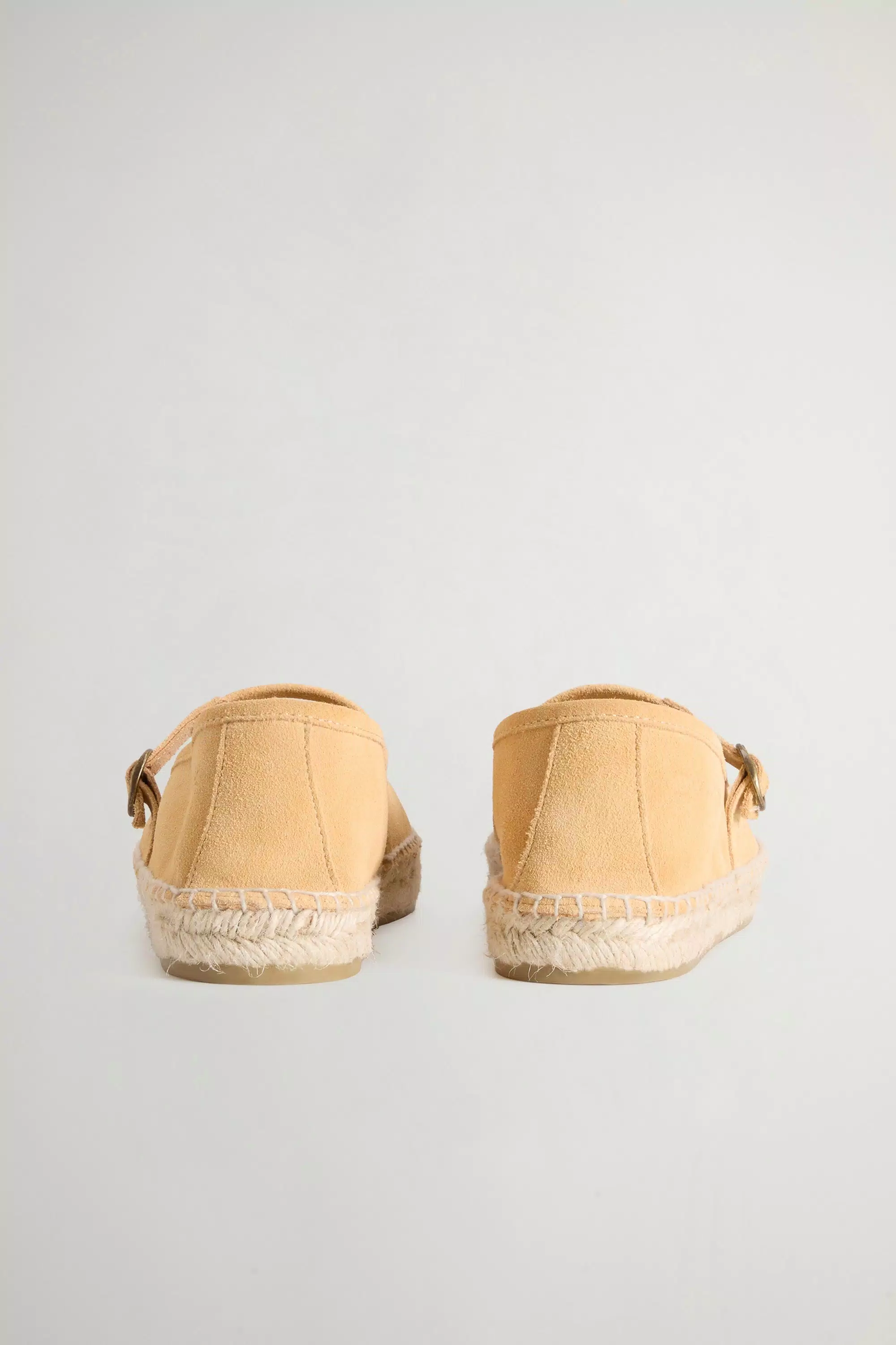 Espadrillas in Suede Candela - Ocra