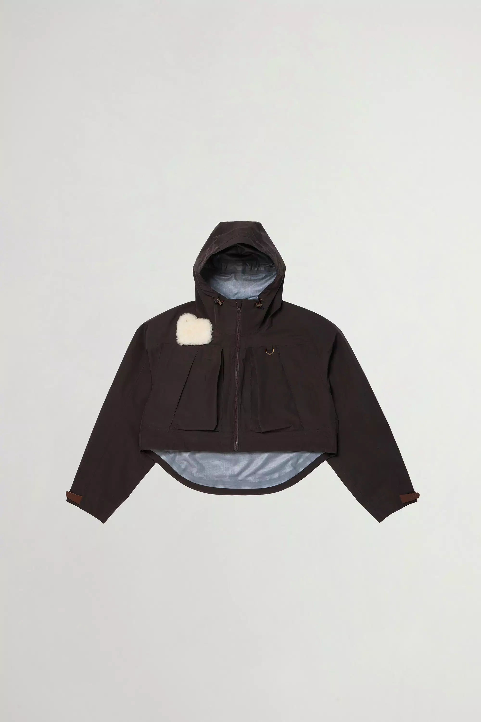 Giacca Impermeabile in Tessuto GORE-TEX® Riciclato a Tre Strati - Grigio Antracite