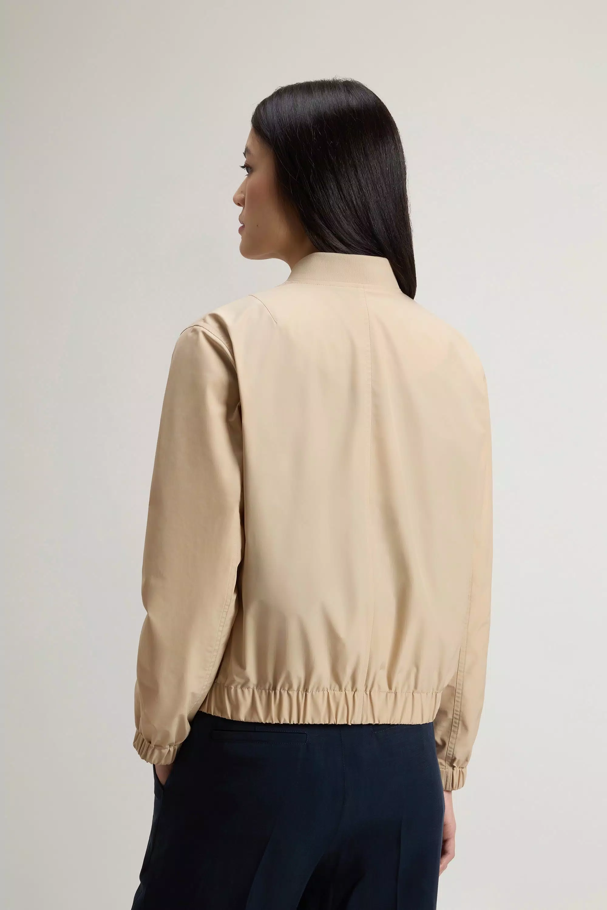 Giacca Bomber Urban Touch - Bianco Pepe