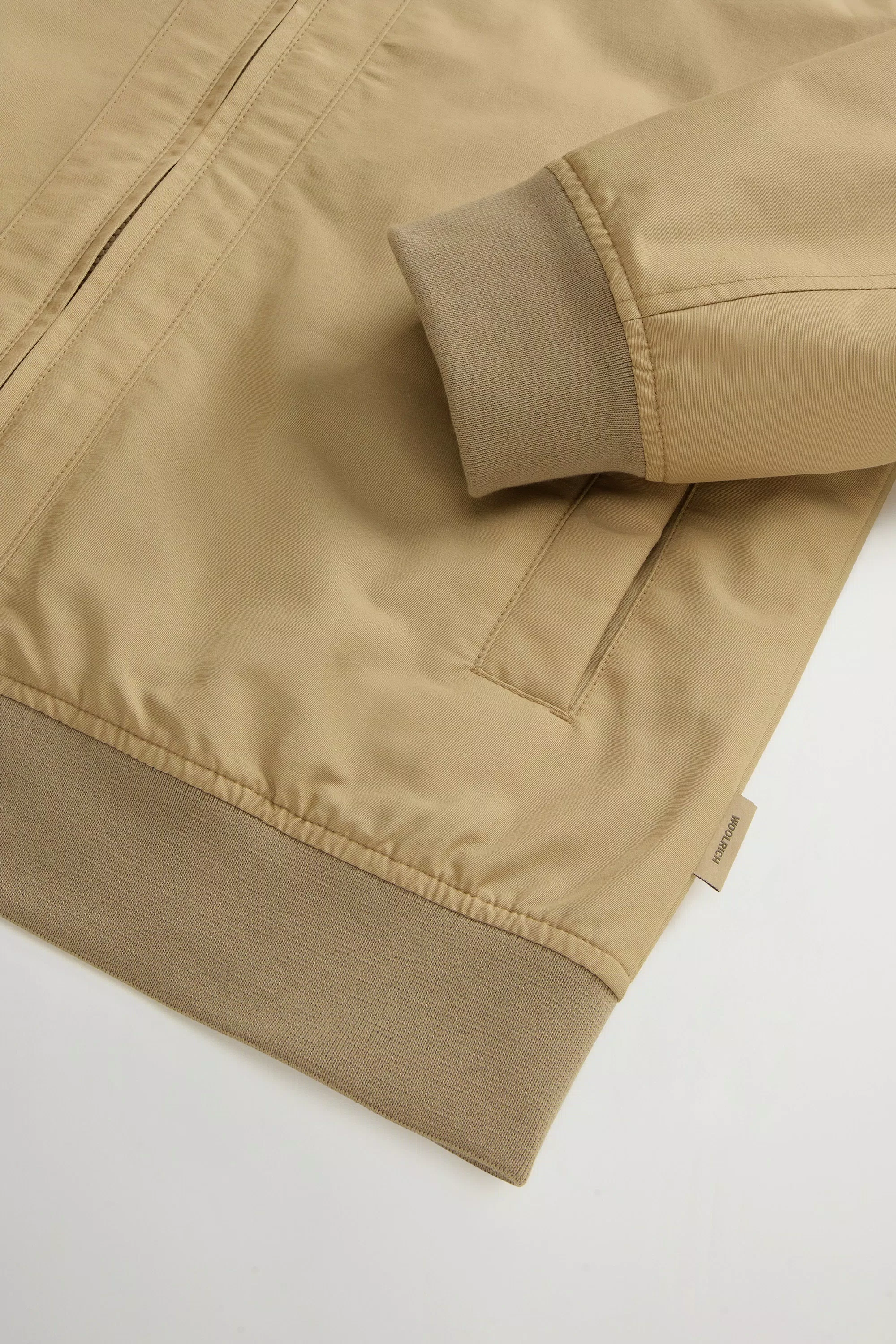 Giacca Bomber Lewis in Tessuto Leggero Ramar - Travertino