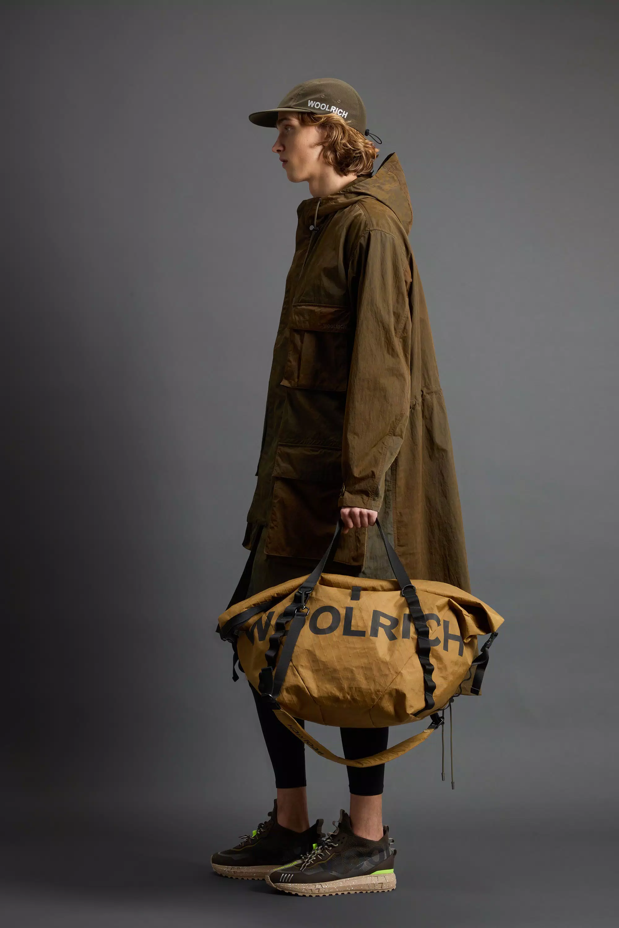 Borsa Holdall in X-PAC di Todd Snyder - Marrone
