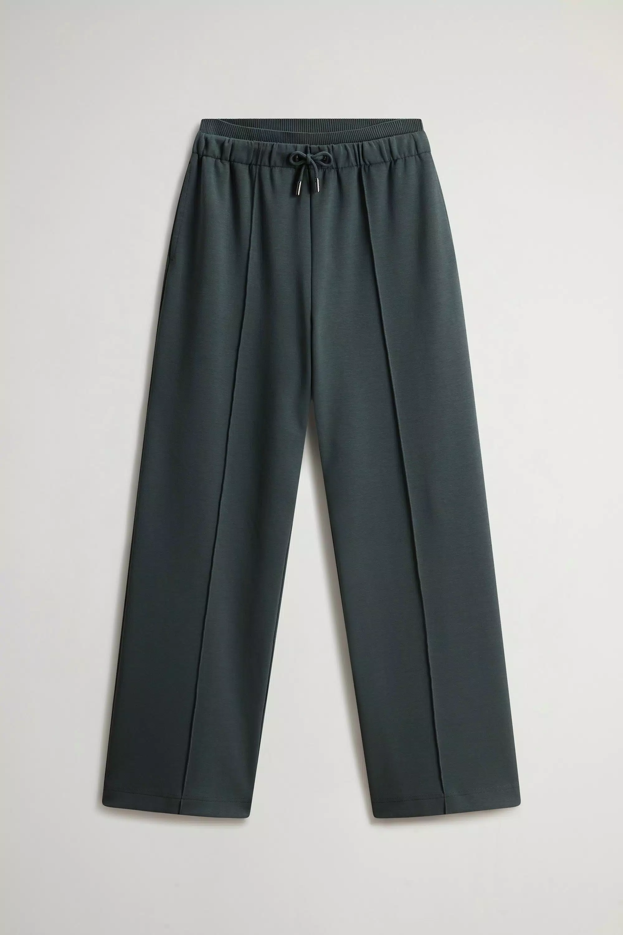 Pantaloni in Interlock in Cotone e Miscela - Forest Veil