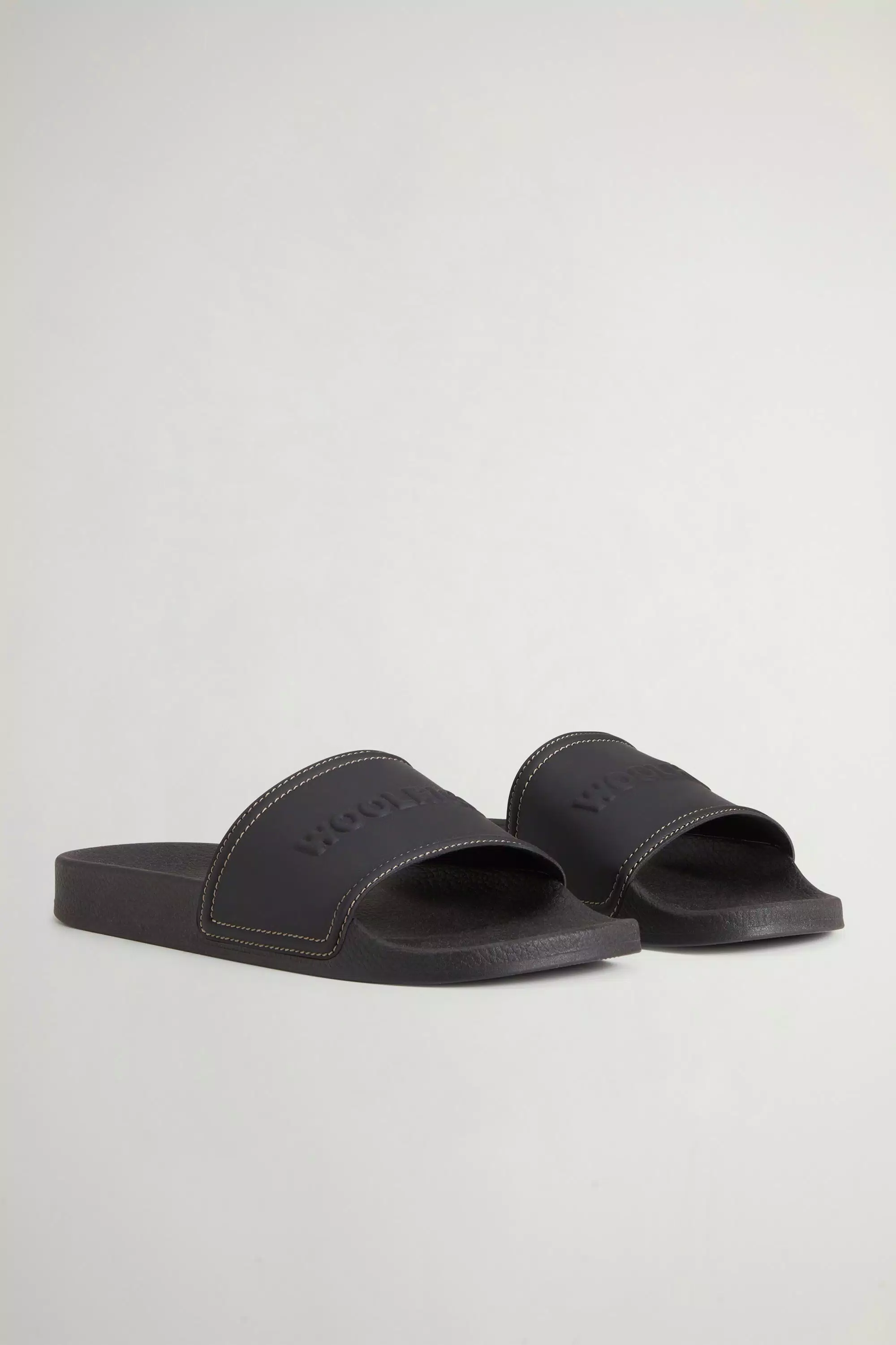 Pantofole con Logo - Nero