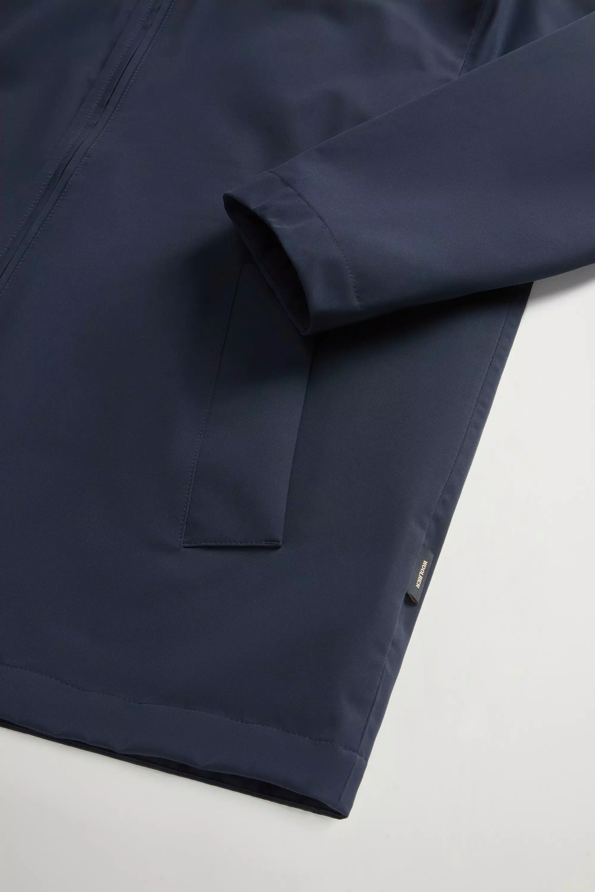 Giacca Pacific in Tessuto a Doppio Strato - Blu Melton