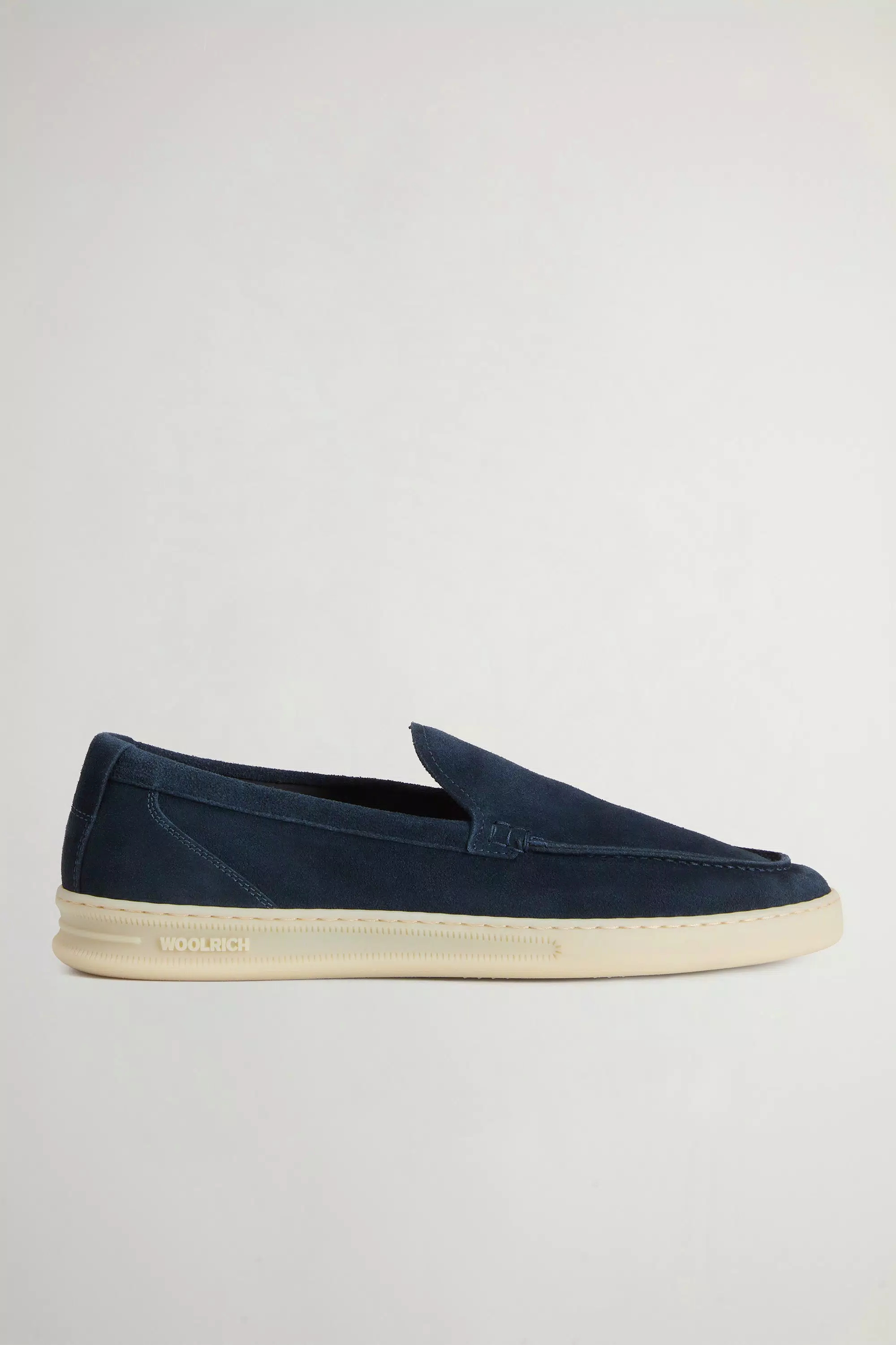 Loafers in Suede - Blu