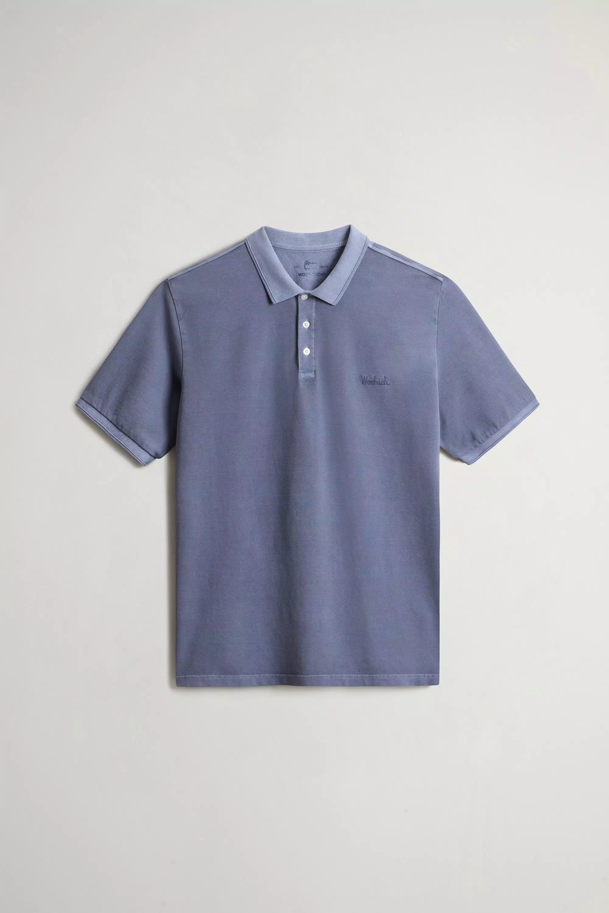 Maglia Polo Mackinack in Cotone Piqué Elasticizzato - Grisaille Sbiadito