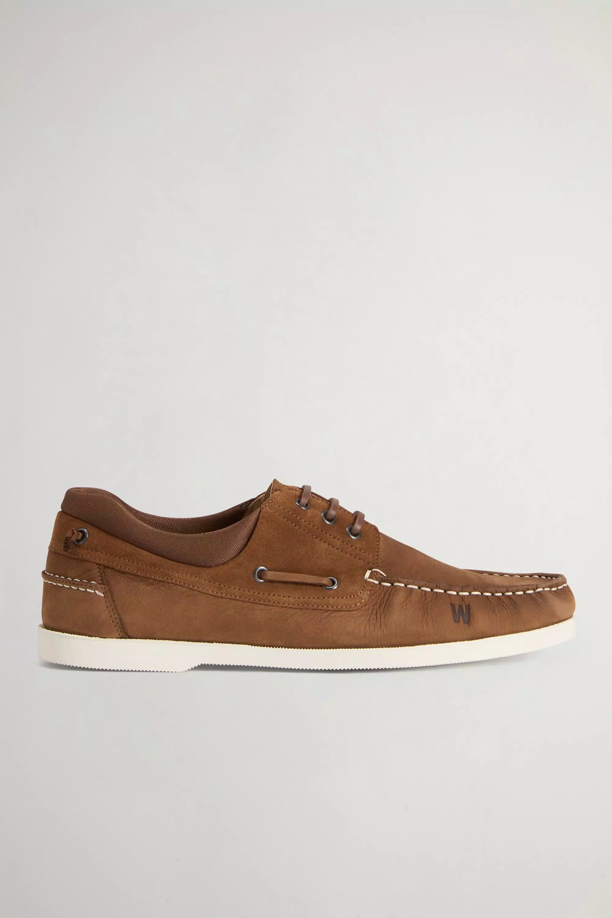 Mocassini in Pelle Nubuck e Suede - Cognac