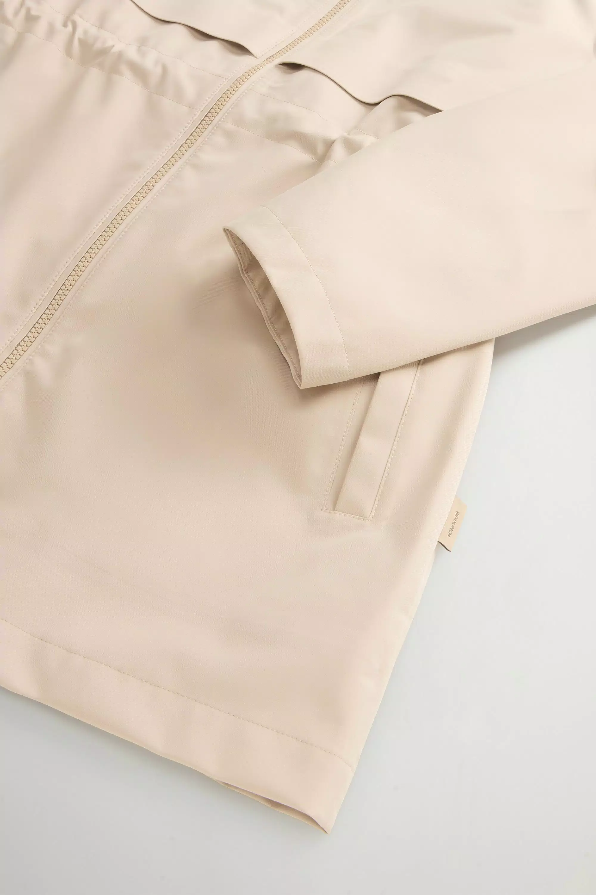 Parka 3-in-1 in Tessuto Leggero Stretch - White Pepper