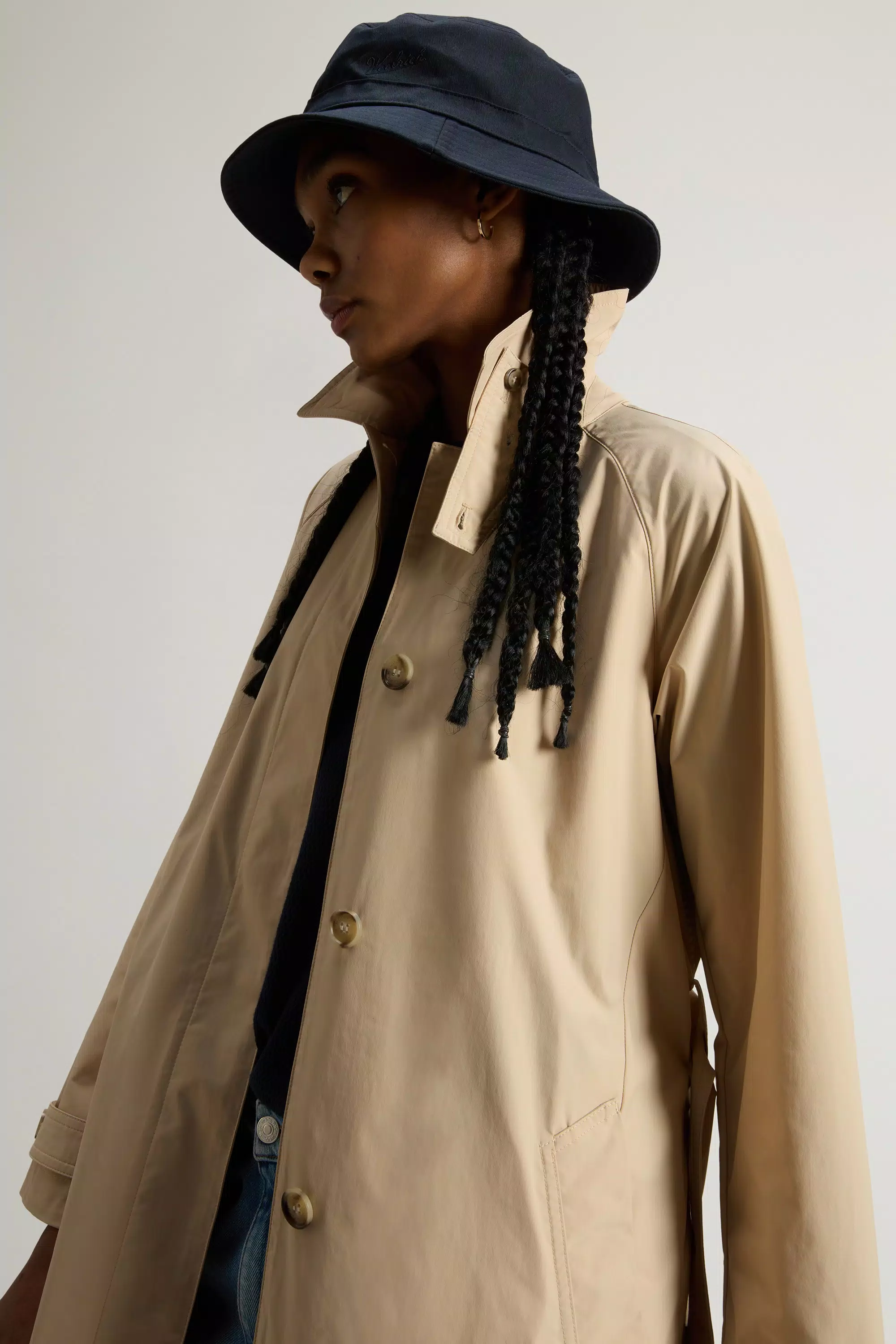 Impermeabile Urban Touch - Bianco Pepe