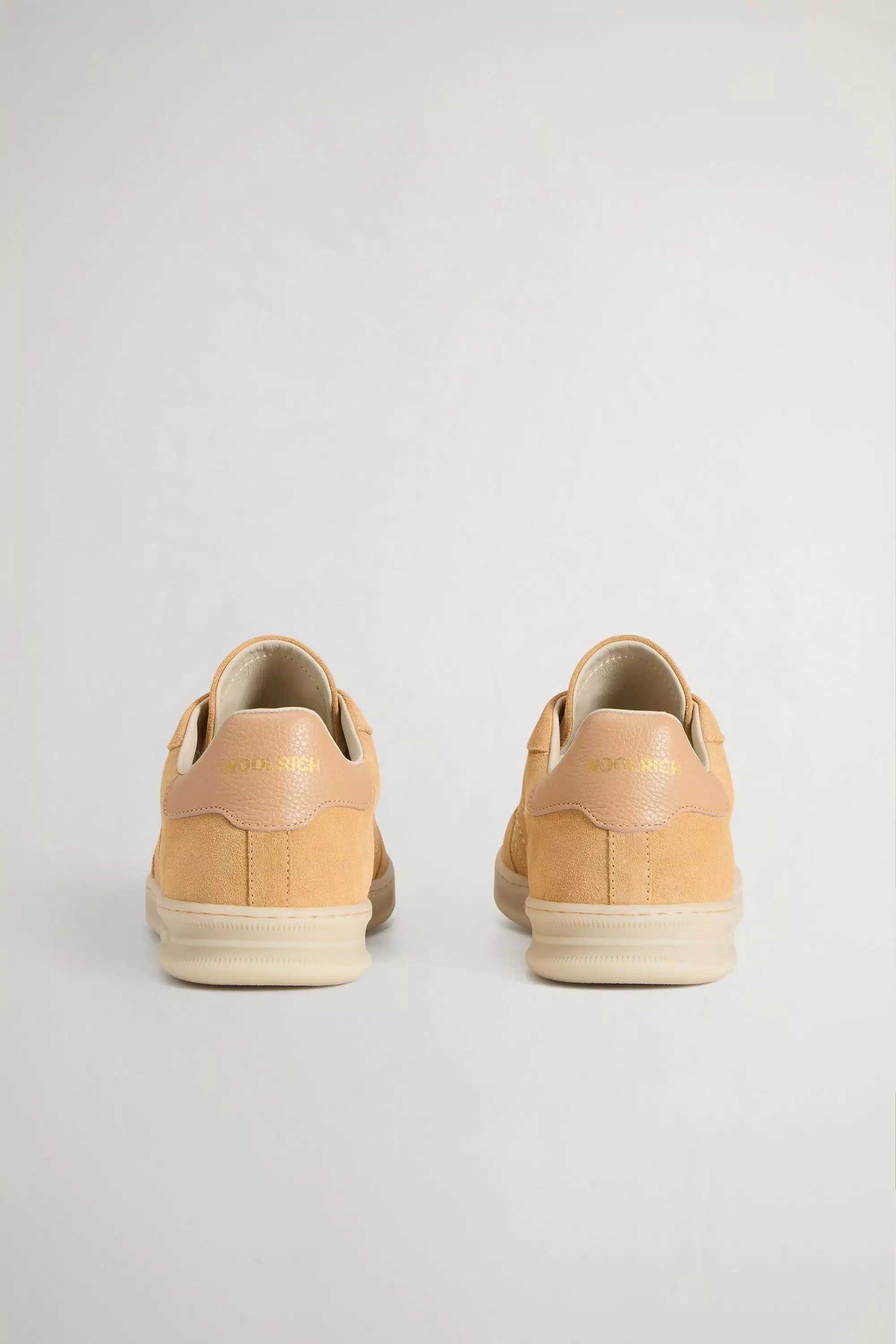 Scarpe da Tennis Doubleu in Suede - Ocra