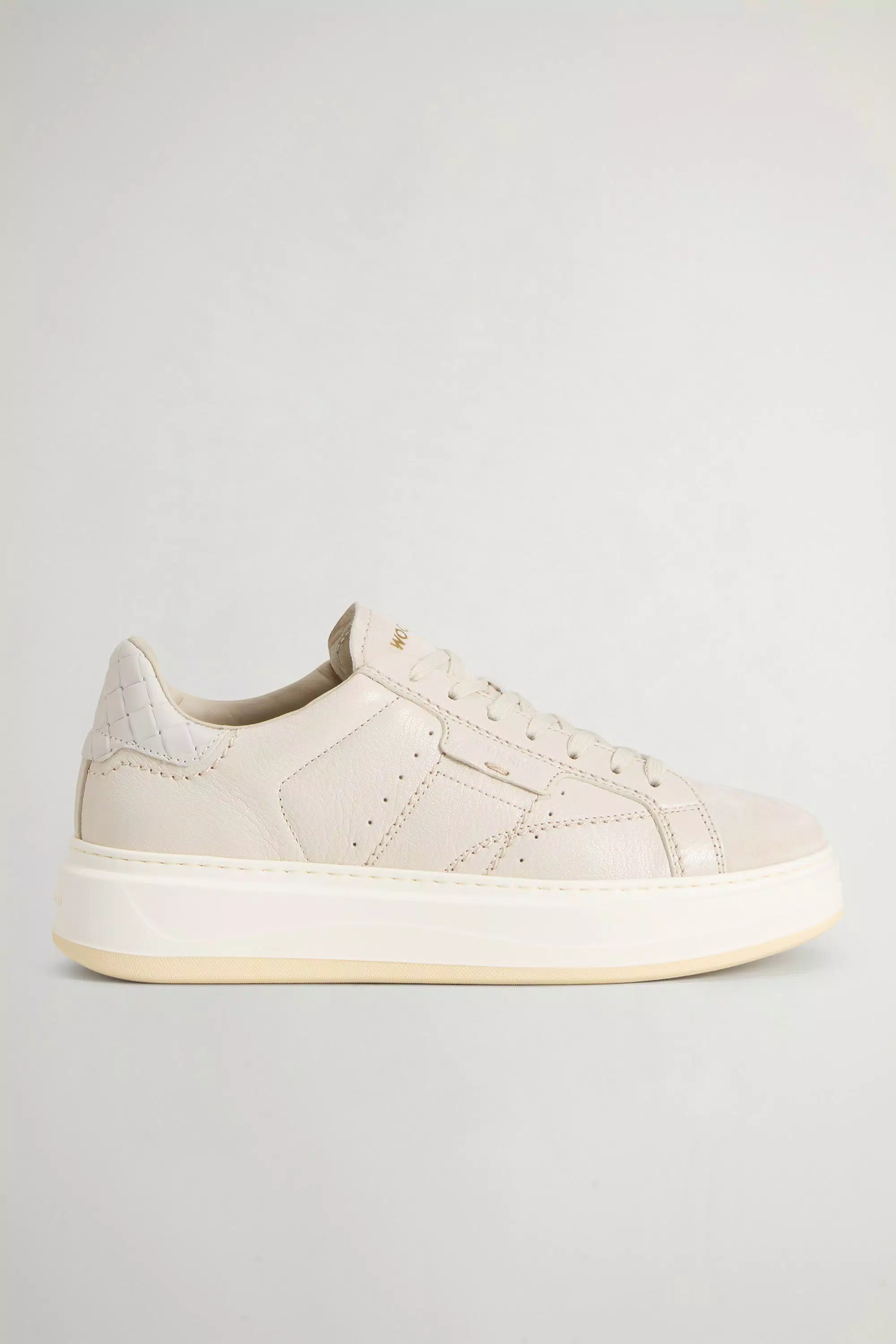 Scarpe da ginnastica Arrow in vitello - Whipped Cream Whipped Cream