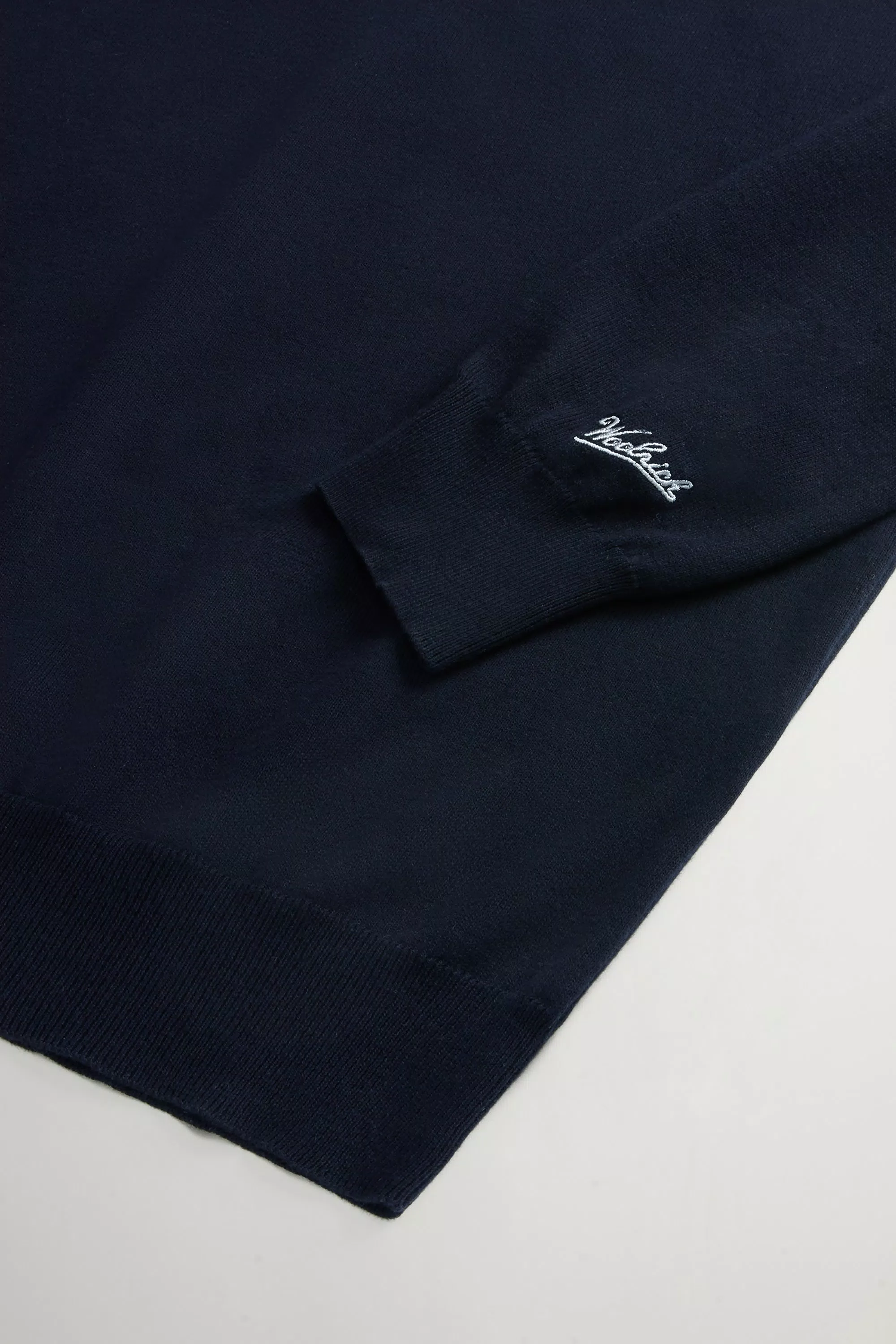 Pullover in Cotone 100% - Blu Melton
