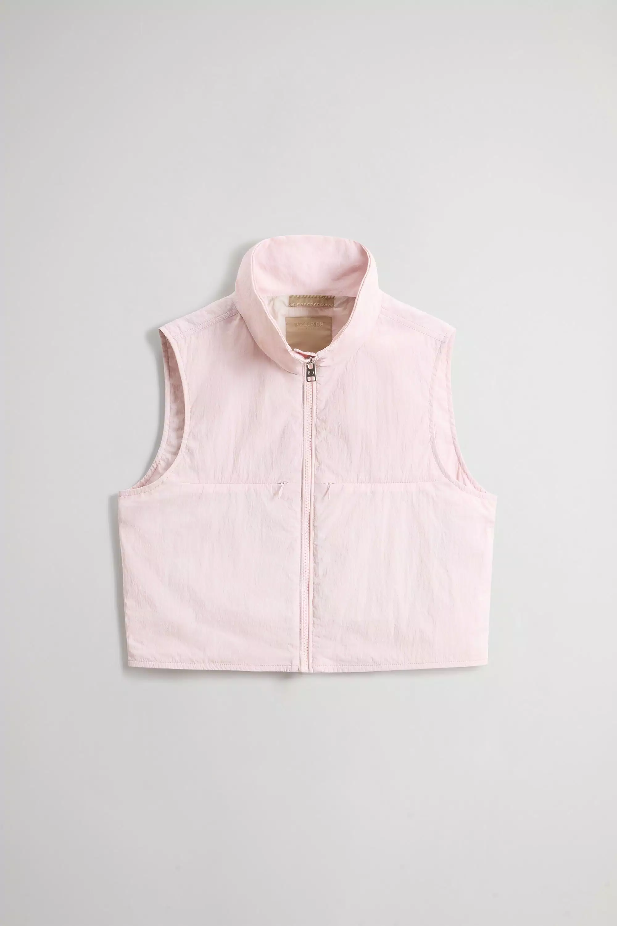 Gilet in Nylon - Lilla Chiaro