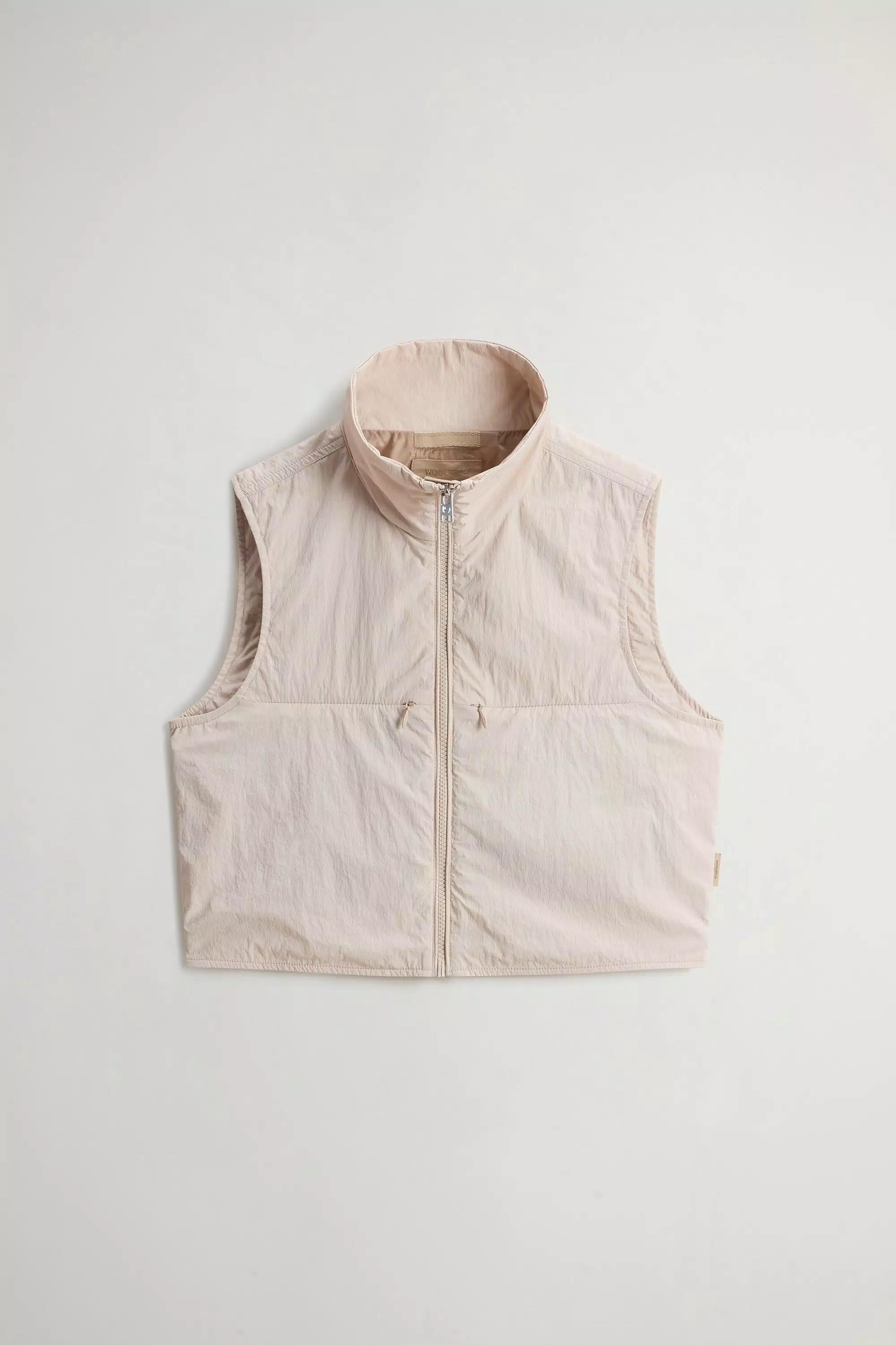 Gilet in Nylon - Light Oak