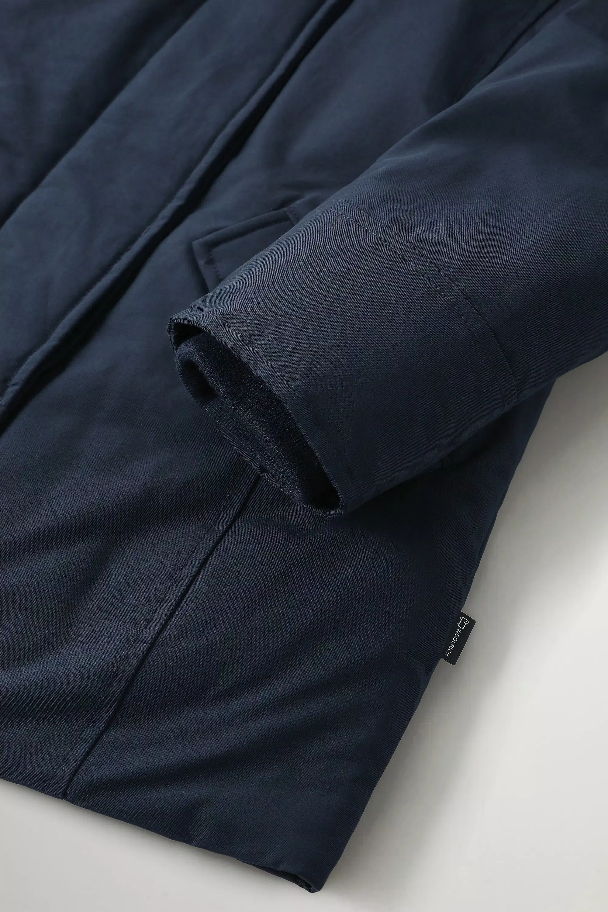 Giubbotto Arctic per Bambine in Tessuto Ramar - Blu Melton