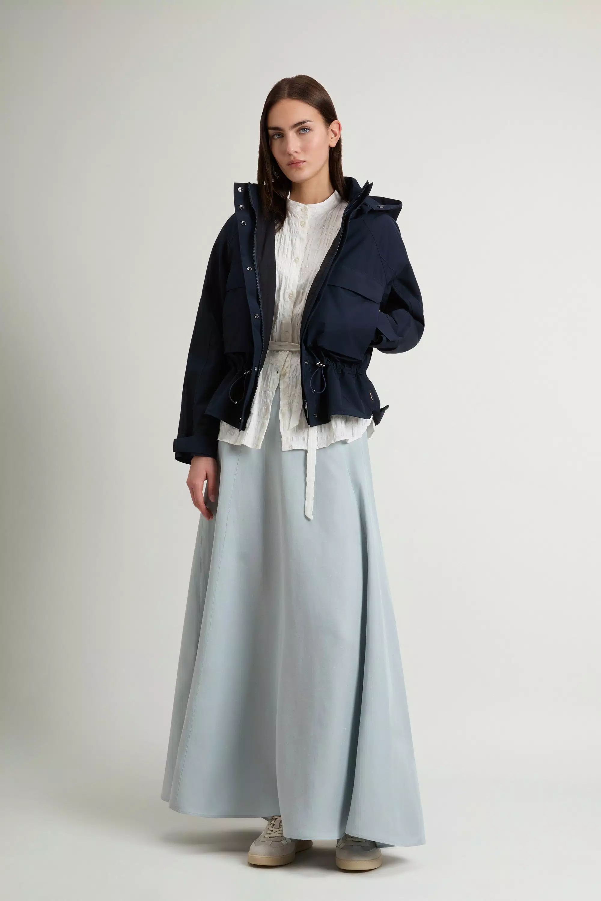 Giacca in tessuto WINDSTOPPER di GORE-TEX LABS - Melton Blu