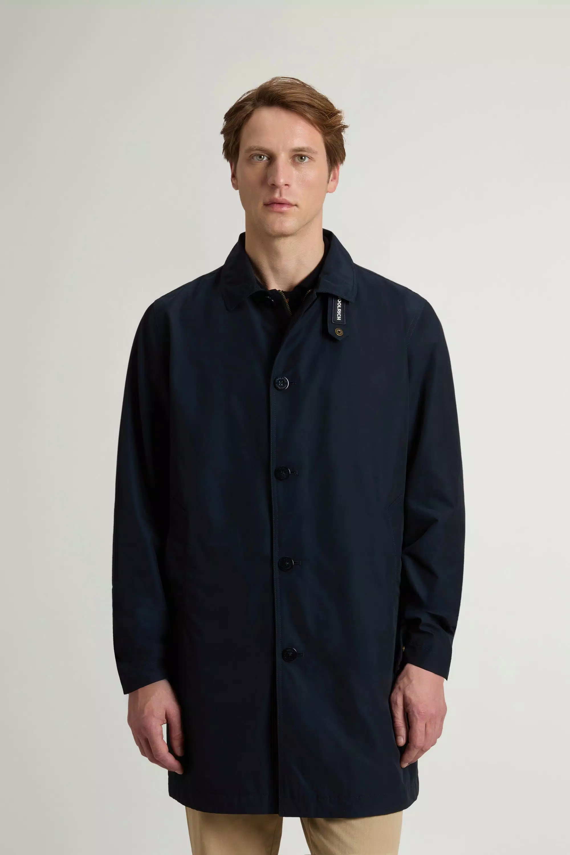 Cappotto Lamar in tessuto leggero Ramar - Melton Blu