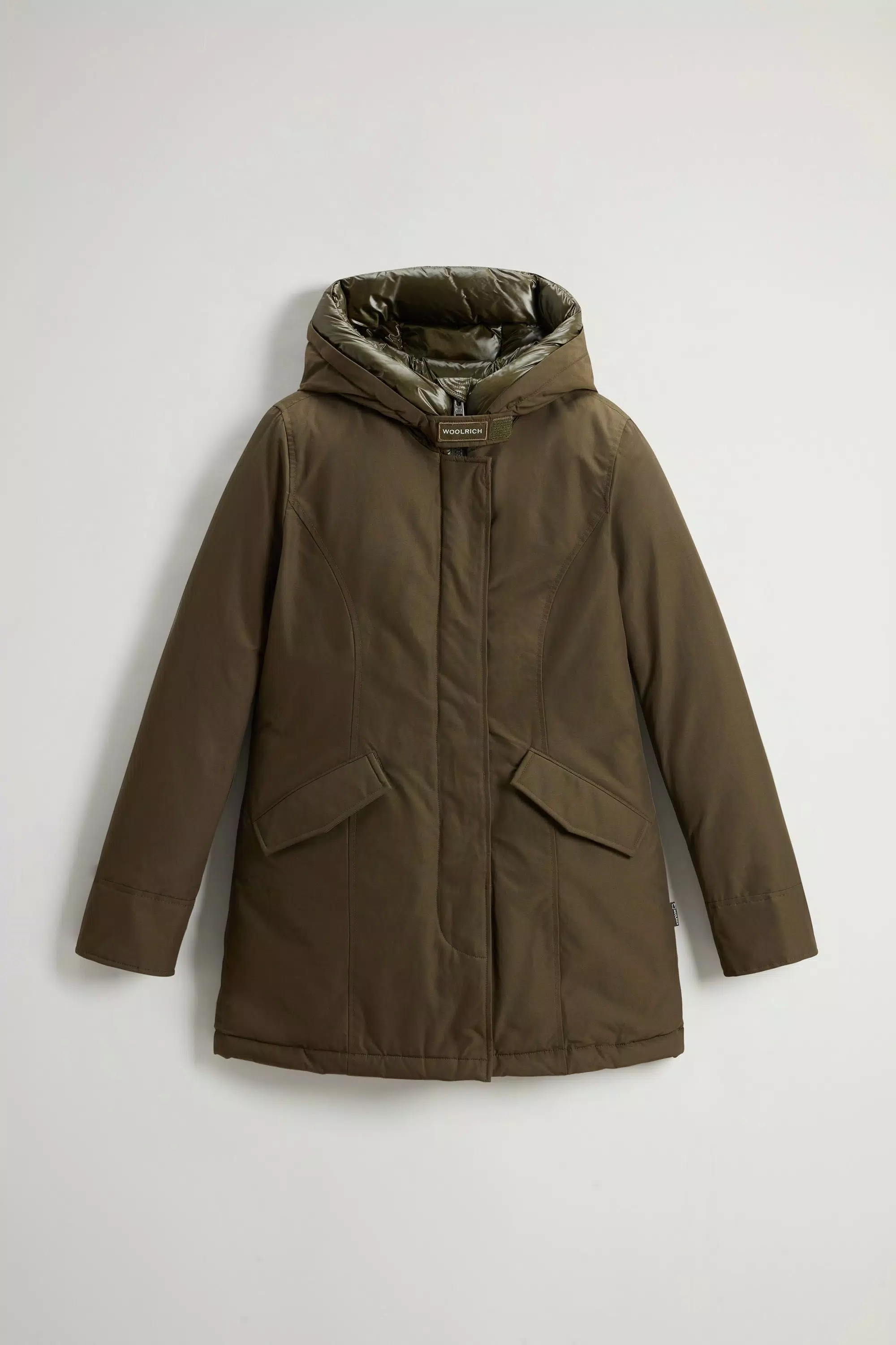 Parka Artica in Tessuto Ramar - Verde Scuro