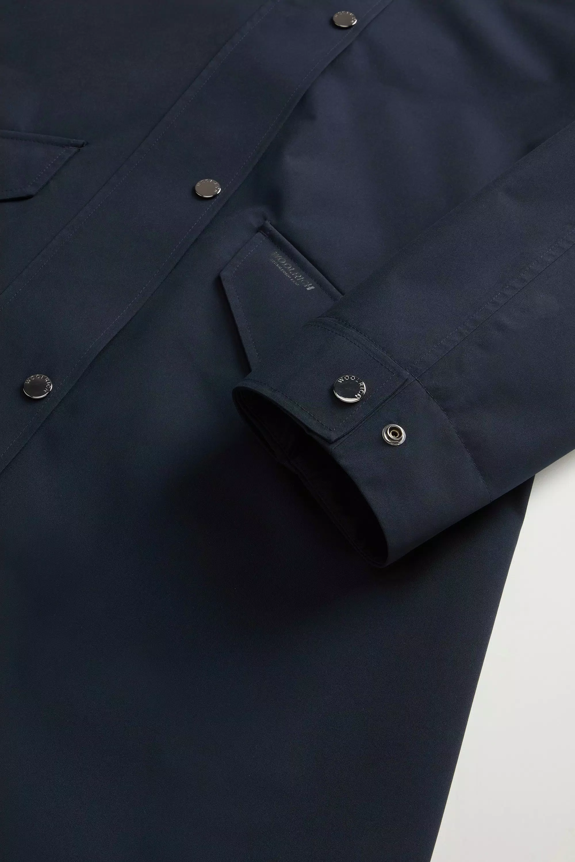 Parka in tessuto WINDSTOPPER di GORE-TEX LABS - Melton Blue