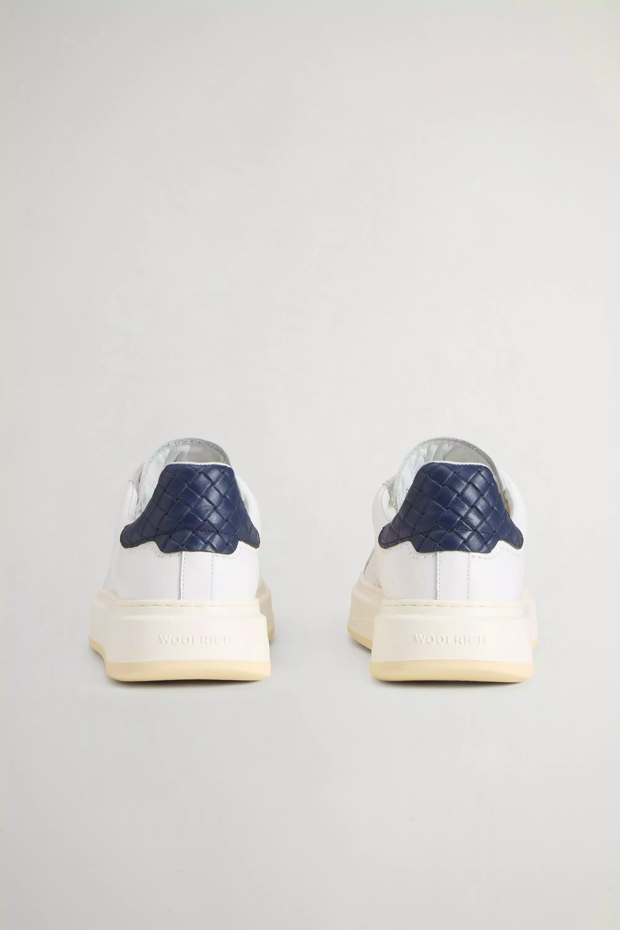 Scarpe da Ginnastica Arrow in Pelle di Vitello - Bianco Blu
