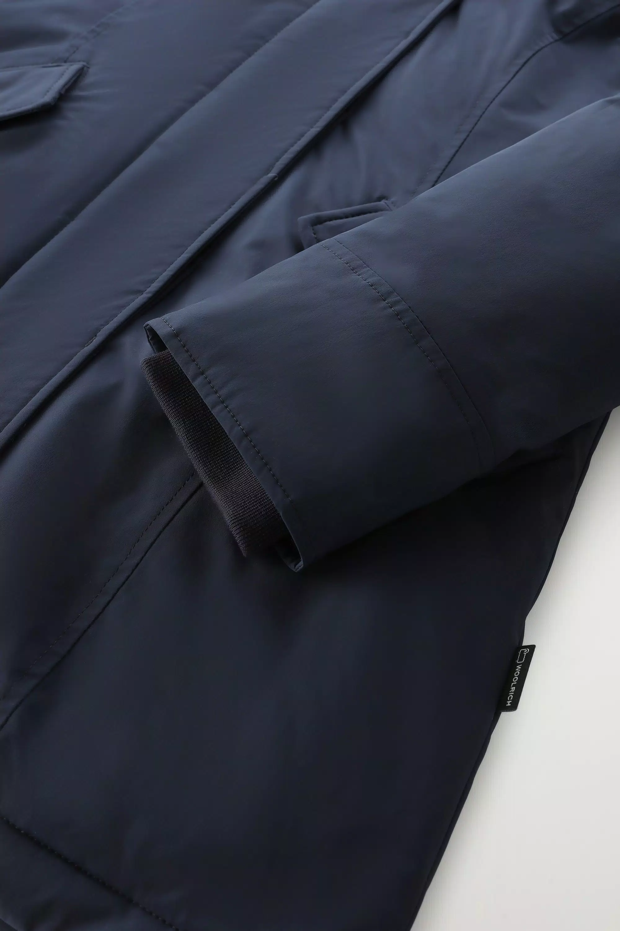 Parka Artica con Tocco Urban e Pelliccia Rimovibile - Melton Blu