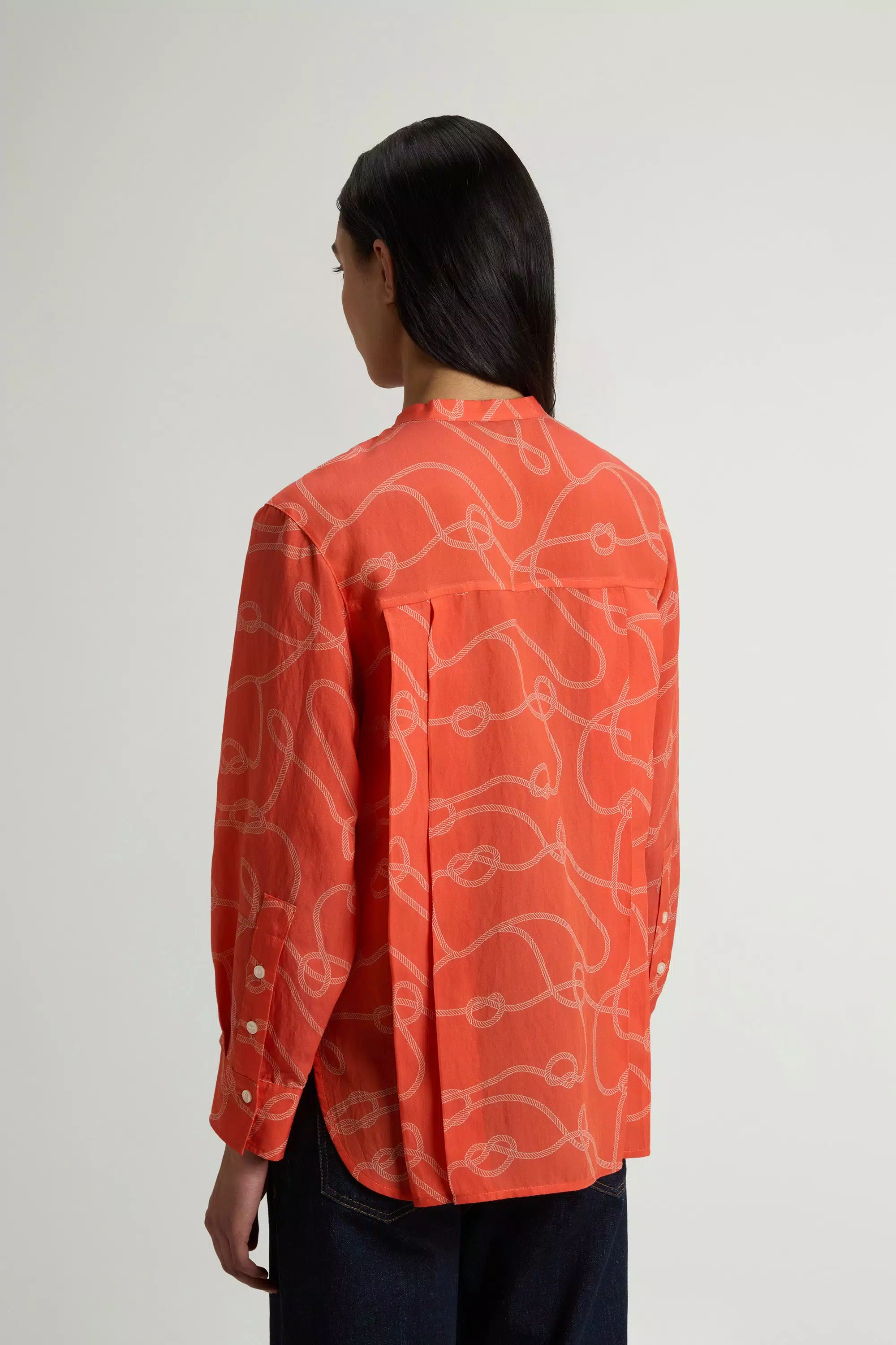 Camicia in misto Lyocell - Paprika Rope