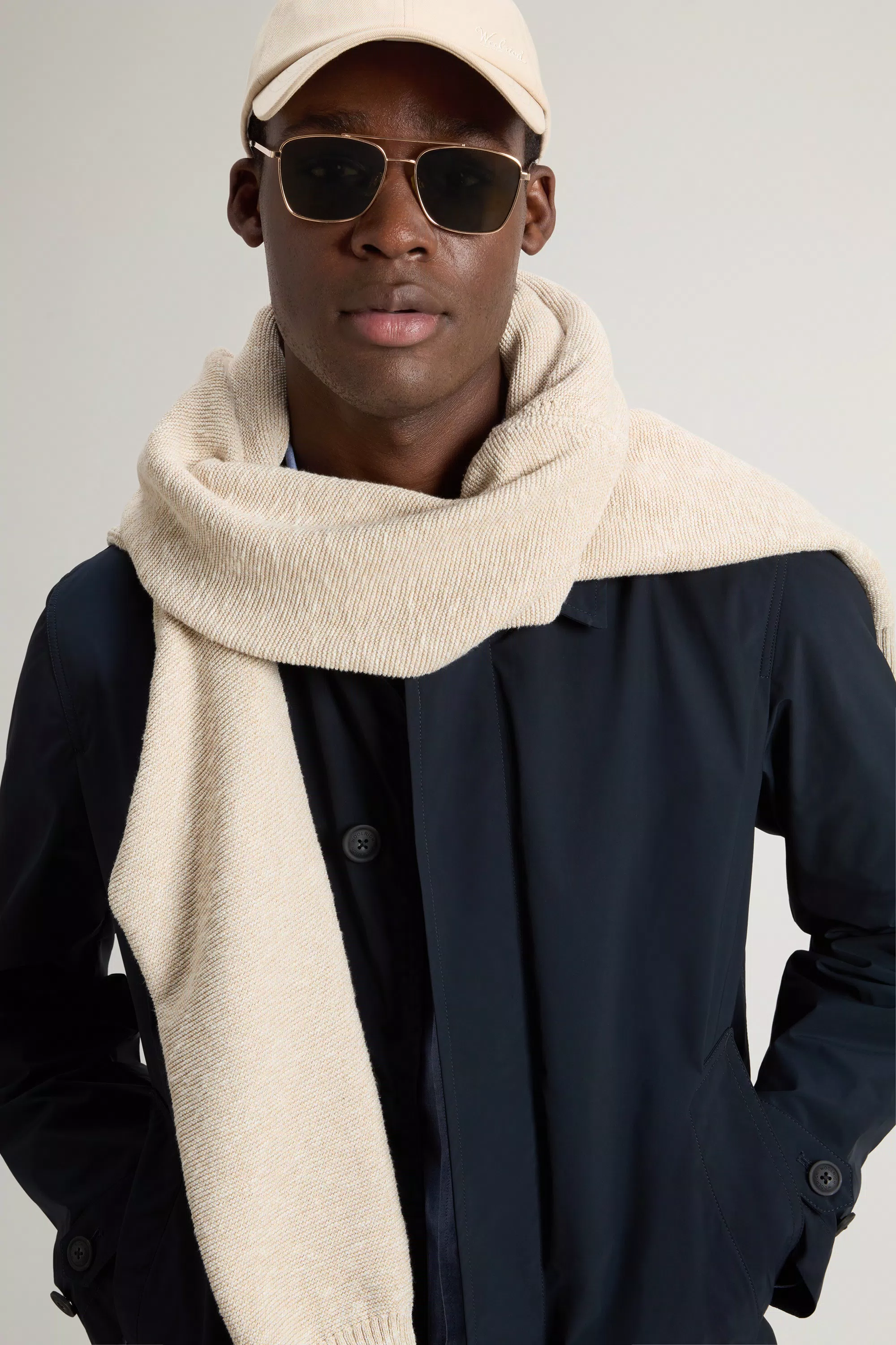 Nuovo cappotto New City in Urban Touch - Melton Blu