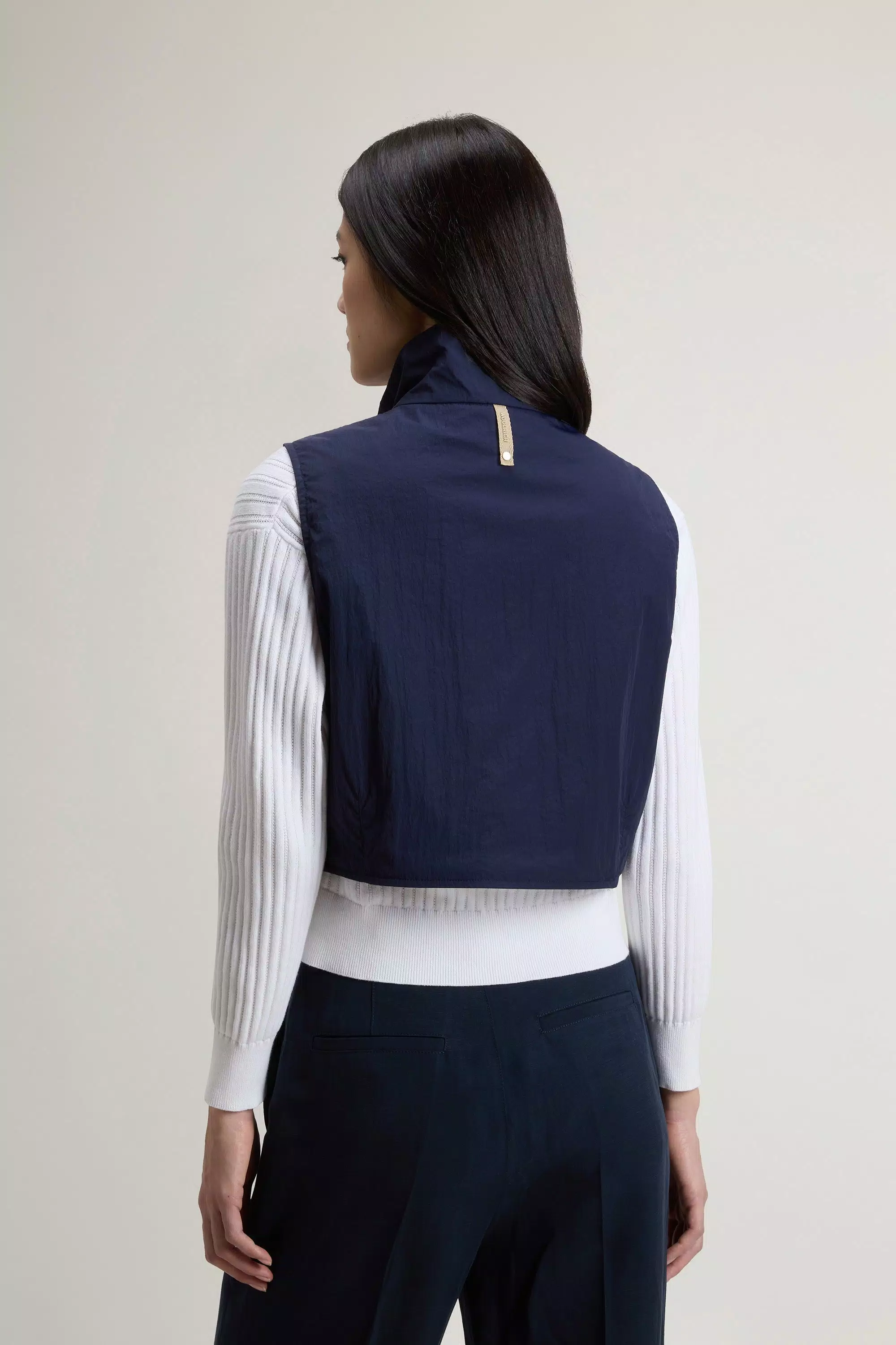 Gilet in Nylon - Blu Marittimo