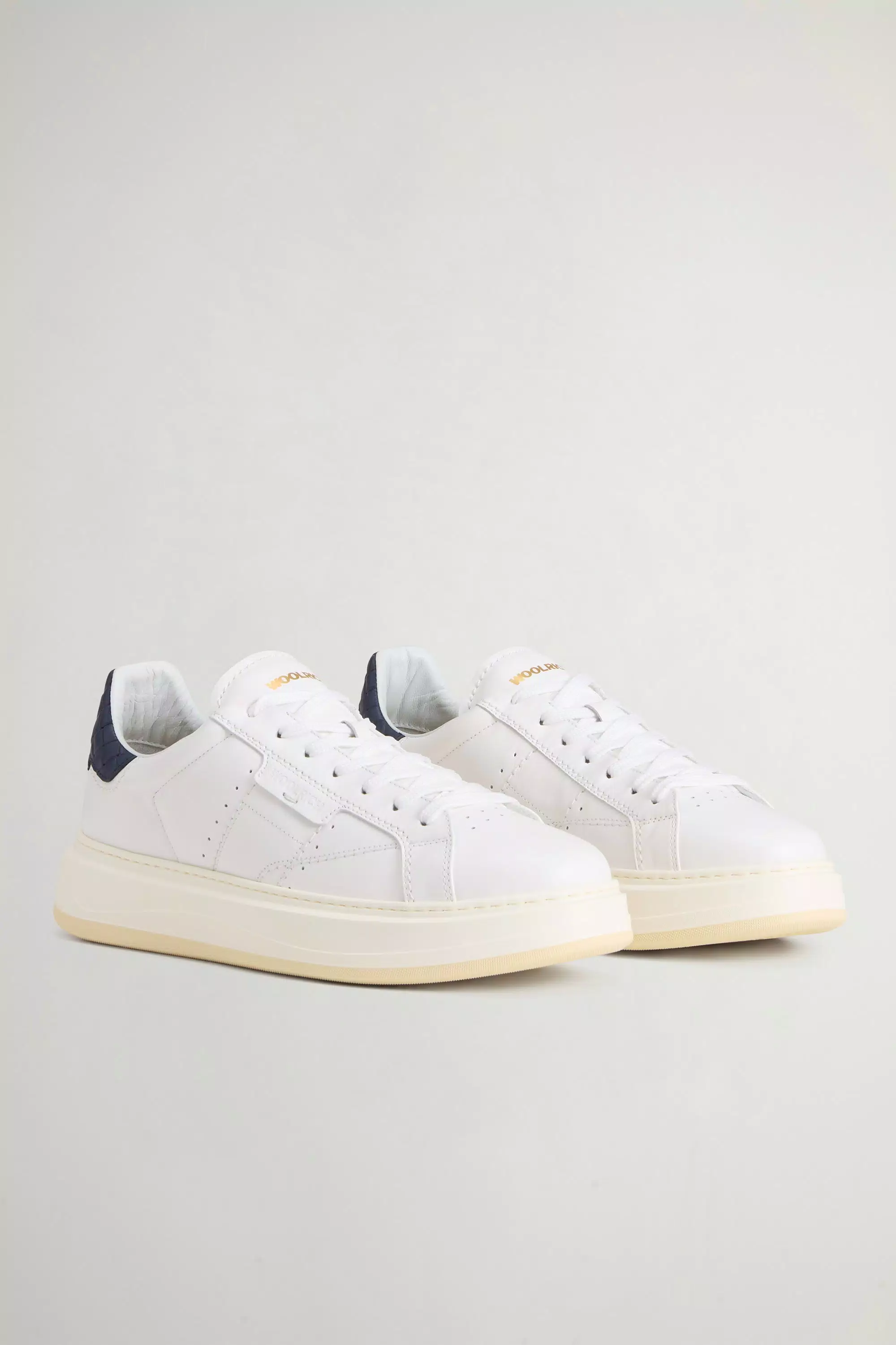 Scarpe da Ginnastica Arrow in Pelle di Vitello - Bianco Blu