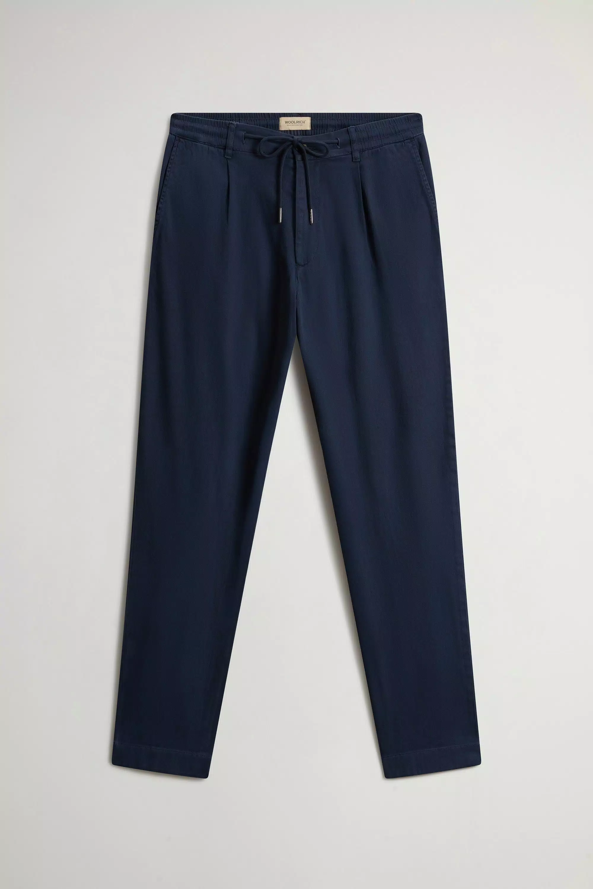 Pantaloni Milton in Cotone e Lino Tinti in Tessuto - Melton Blu