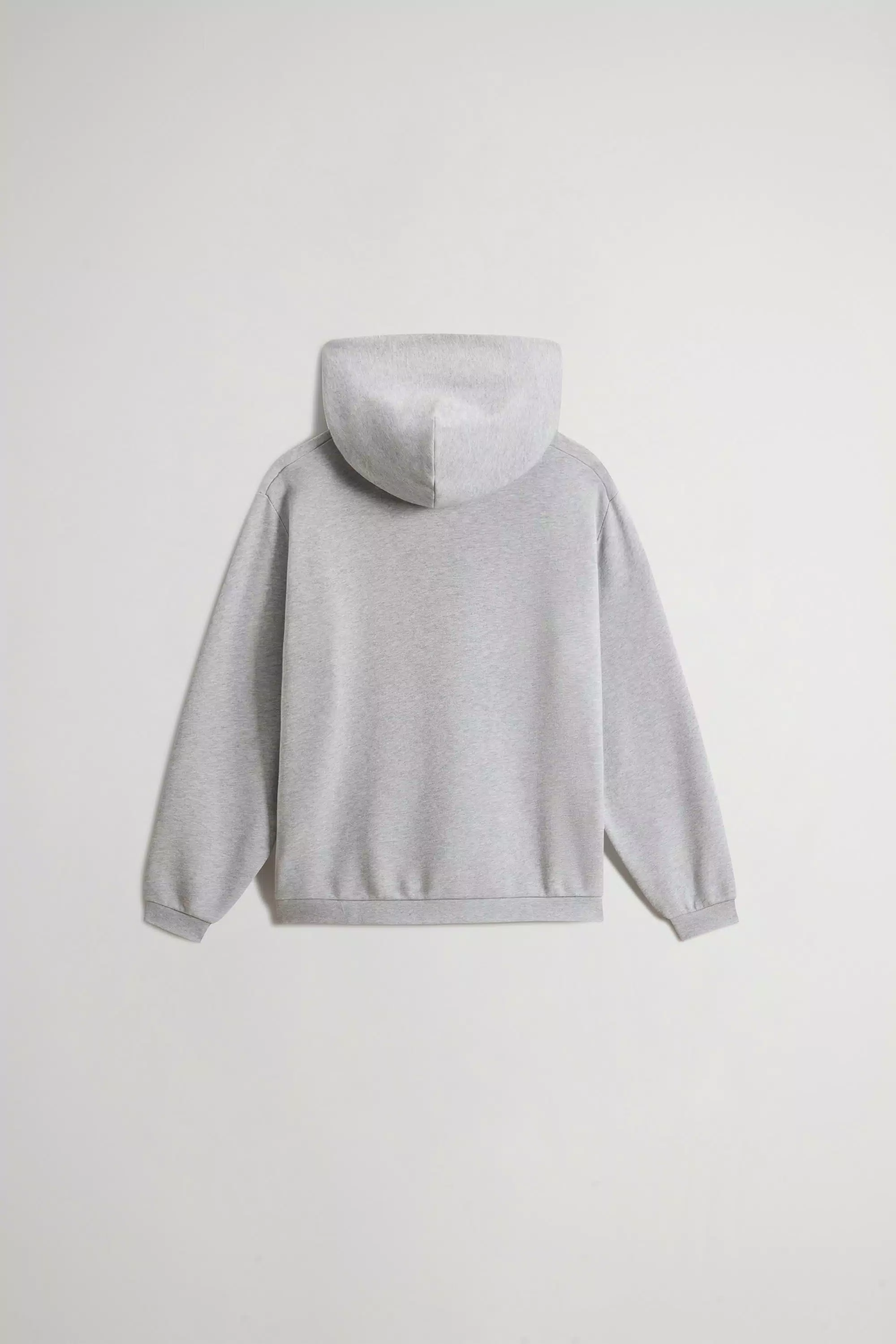 Felpa per Bambini in Cotone Puro - Grigio Chiaro Melange