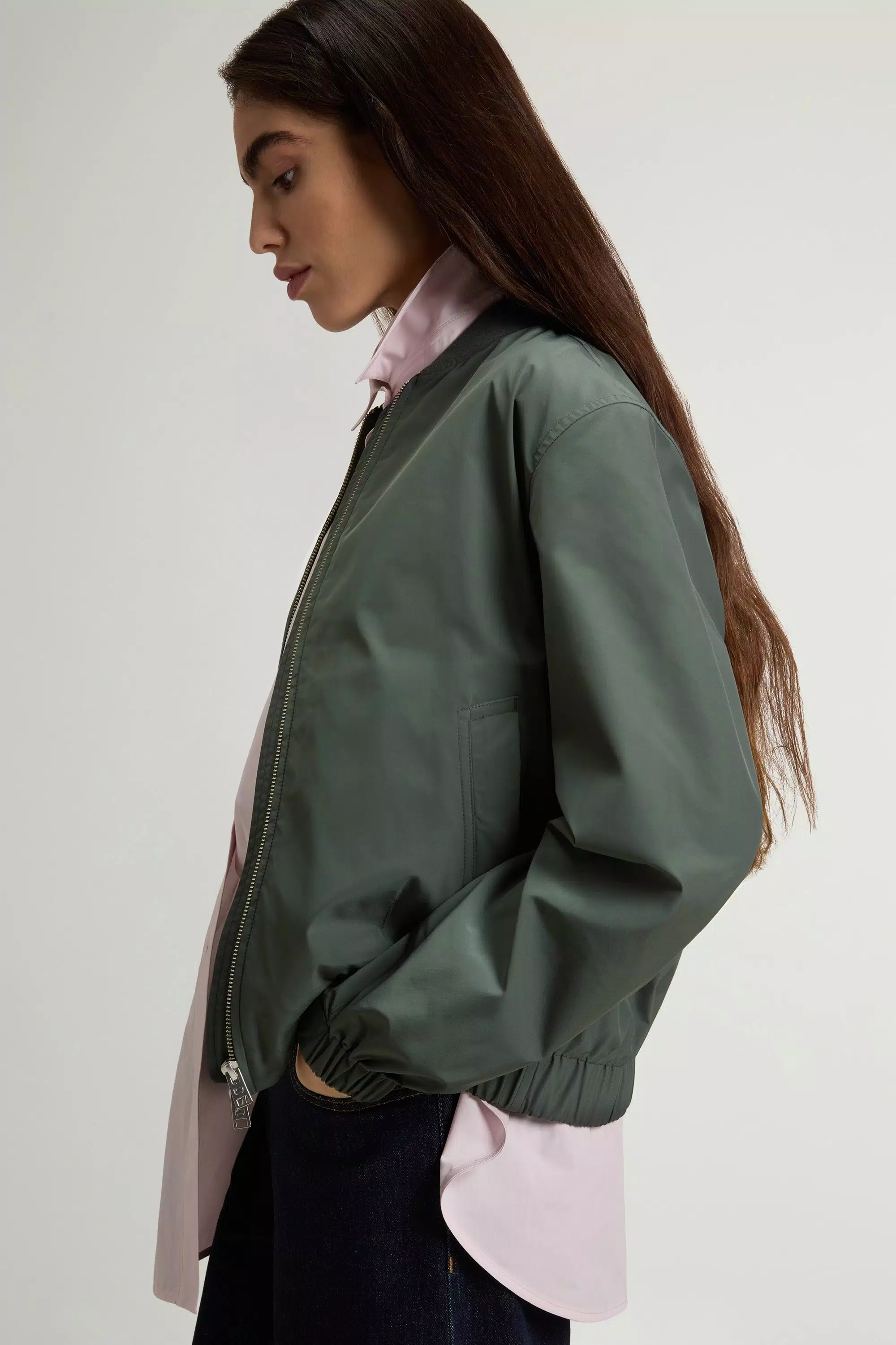 Giubbotto Bomber Urban Touch - Velatura Foresta