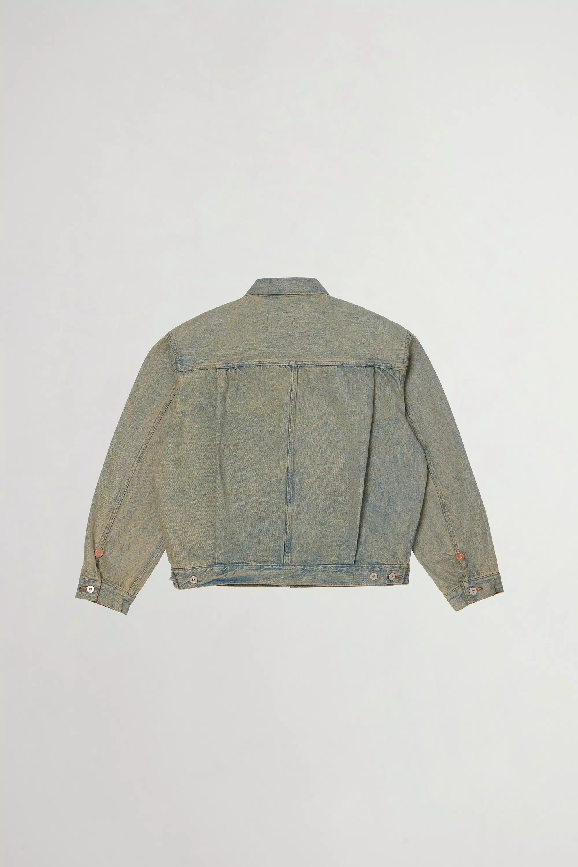 Giacca in Denim di Cotone Puro - Azzurro Chiaro