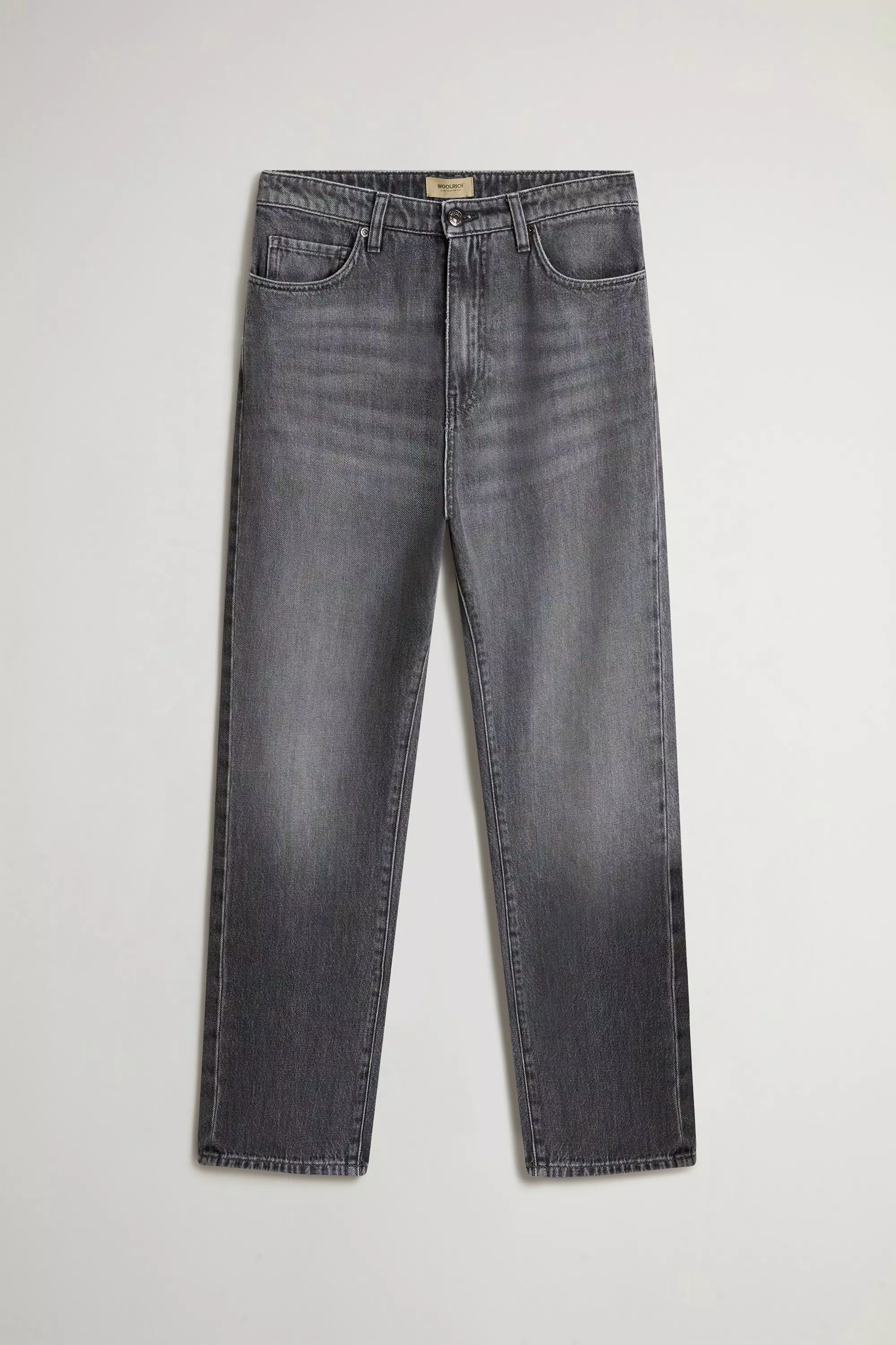 Pantaloni in Denim di Cotone Puro - Asfalto
