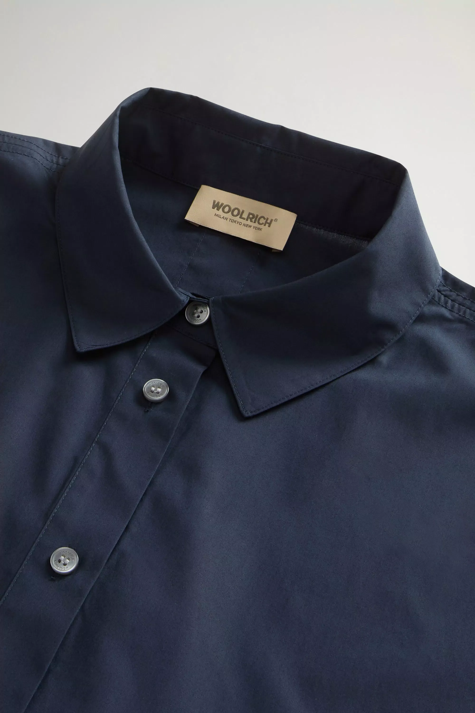 Blusa in popeline di cotone puro - Melton Blu